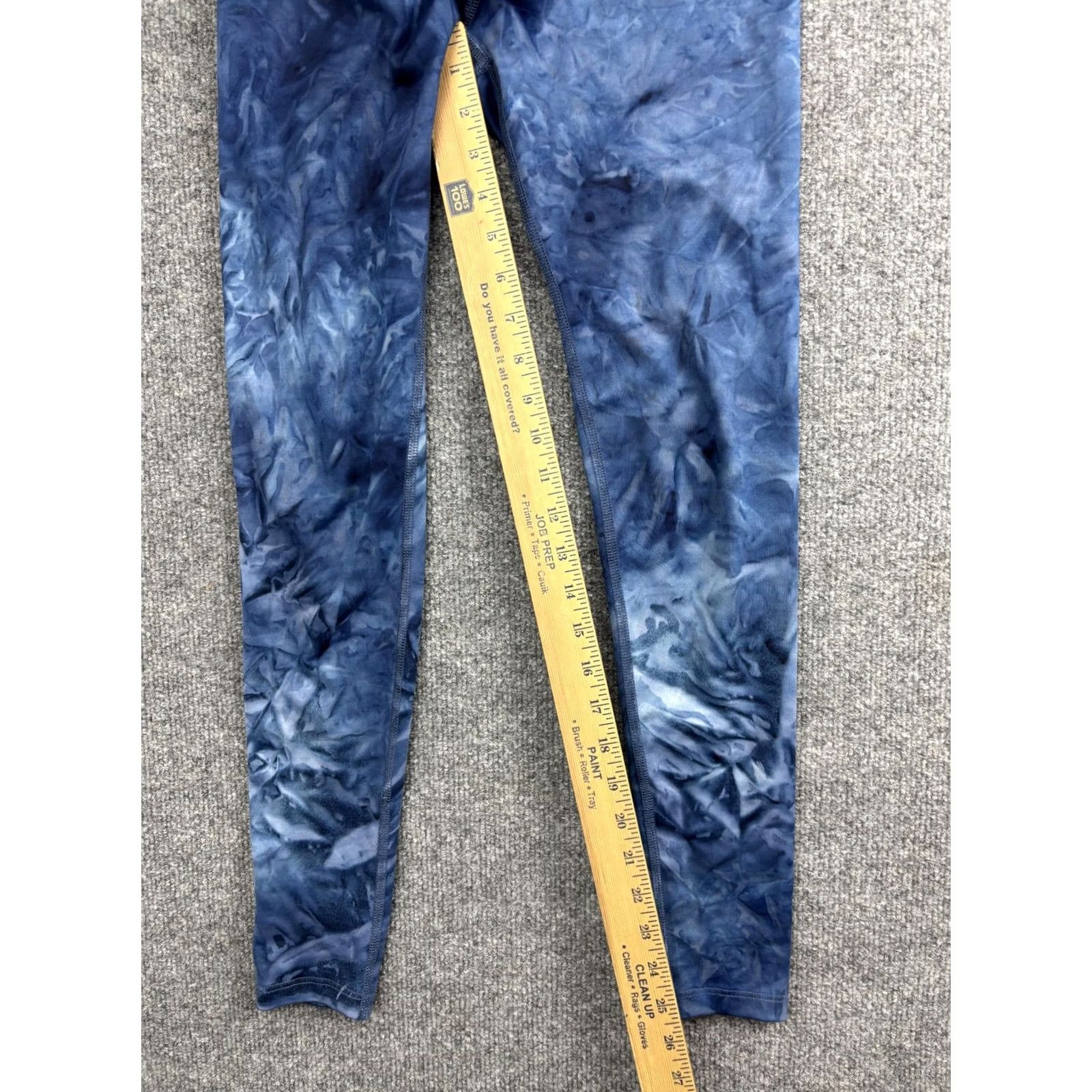 Beyond Yoga Beyond Yoga Leggings Womens S Blue Tie Dye High Rise Ankle Yoga Pants Made USA Size 28" / US 6 / IT 42 - 5 Thumbnail