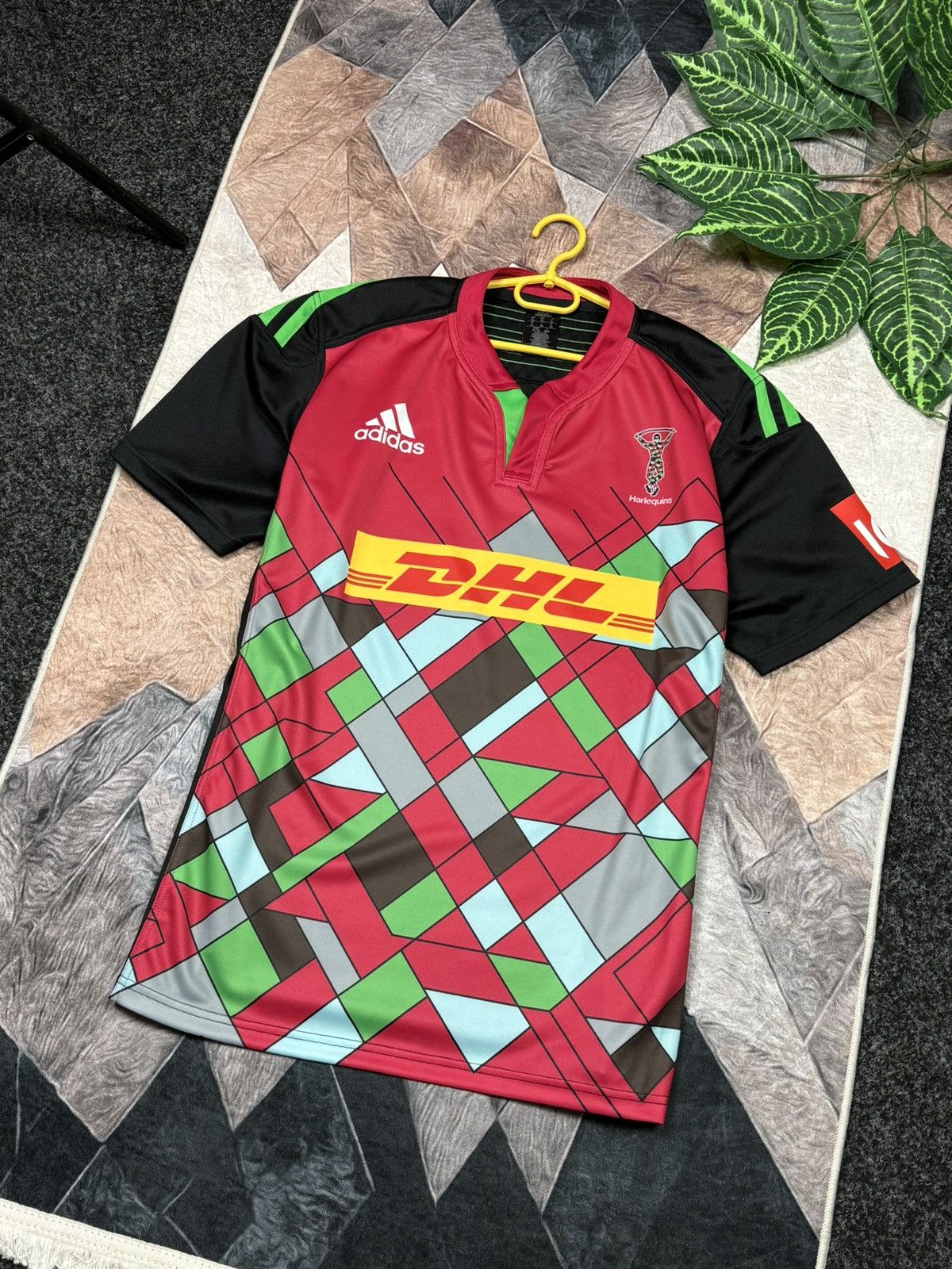 Adidas × Vintage Rugby Shirts 2014 Harlequins Adidas DHL Size XL Size US XL / EU 56 / 4 - 14 Thumbnail