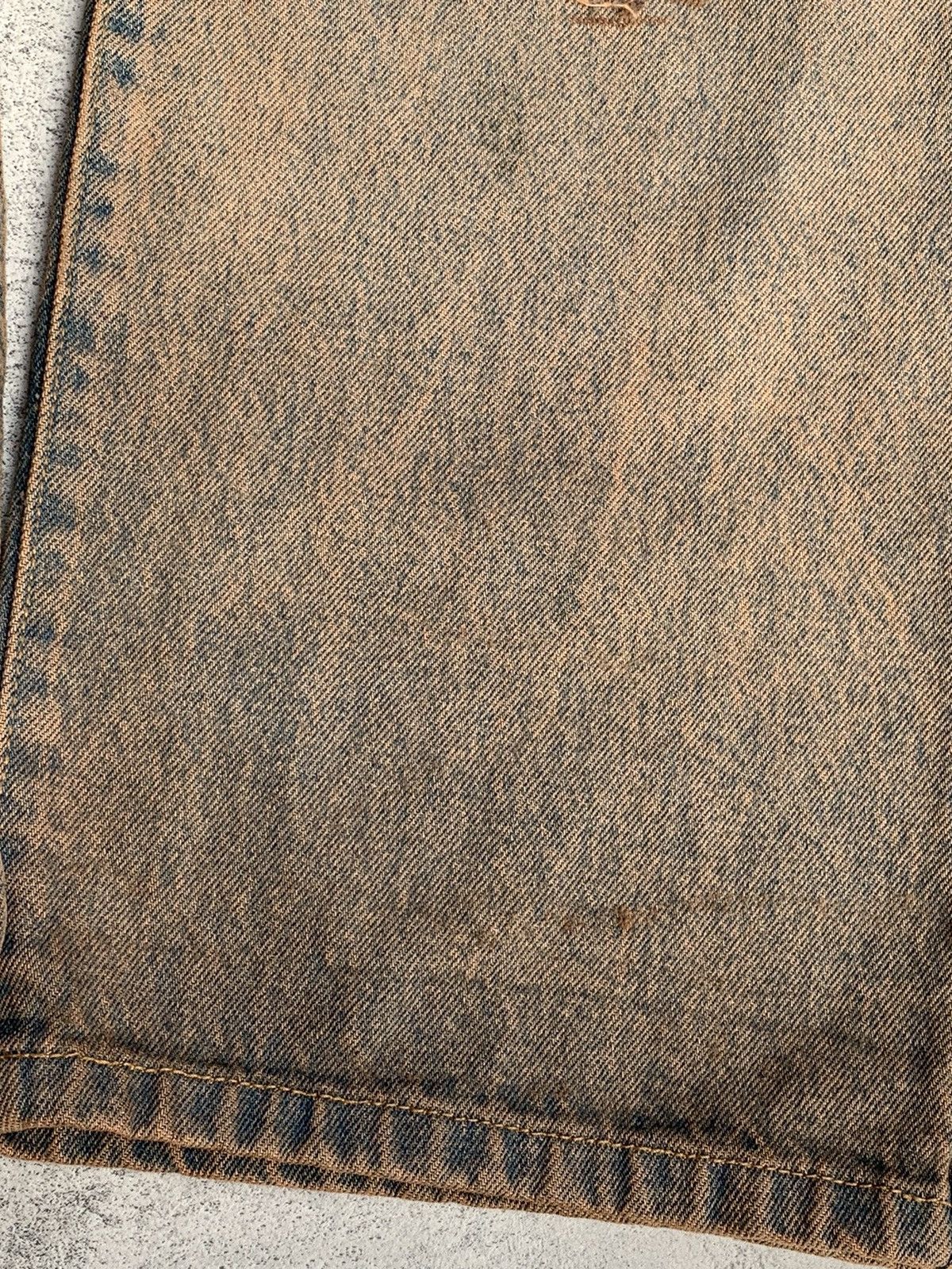 Japanese Brand × Vintage distressed mudwash baggy jeans Size US 39 - 5 Thumbnail