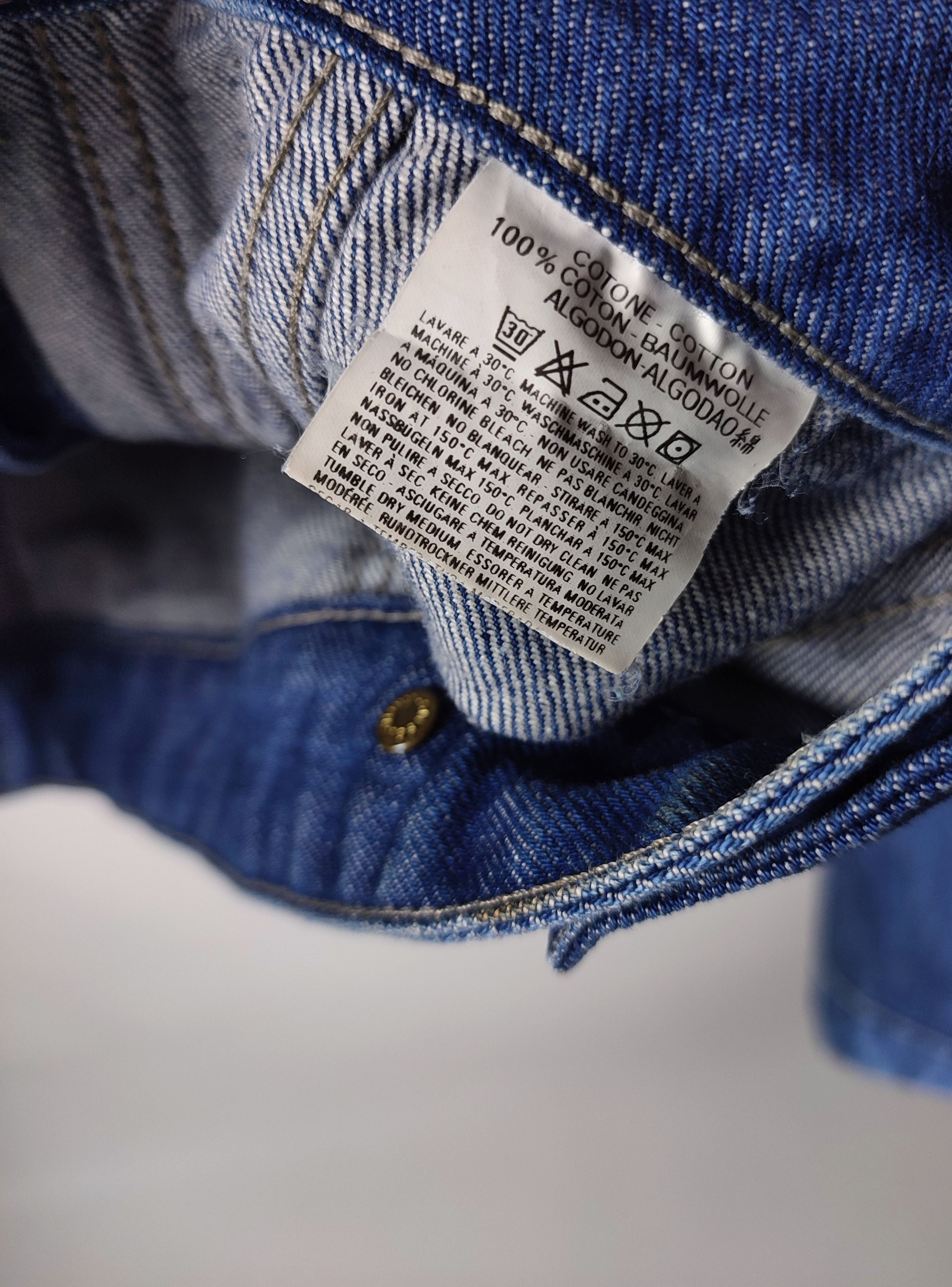 Diesel Diesel Kimti Long Y2K Washed Denim Jacket Size S / US 4 / IT 40 - 9 Thumbnail