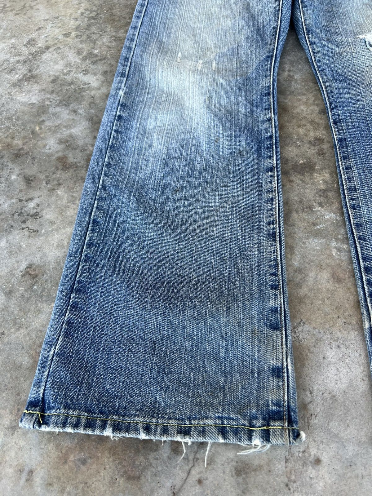 Abercrombie & Fitch Vintage Flare Abercrombie & Fitch Distress Jean Size US 32 / EU 48 - 7 Thumbnail