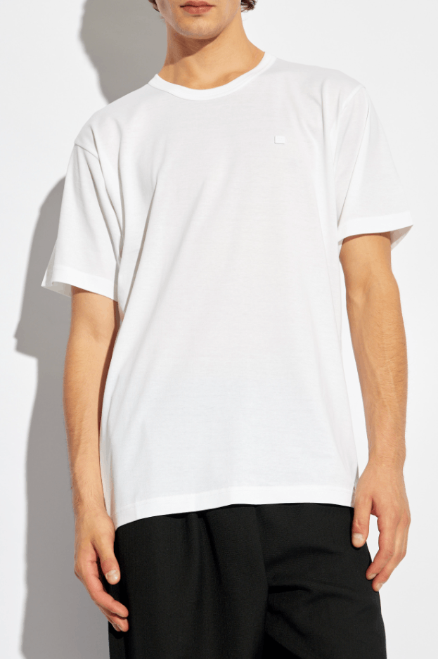 Acne Studios BNWT AW24 ACNE STUDIOS PATCH WHITE TSHIRT S Size US S / EU 44-46 / 1 - 1 Thumbnail