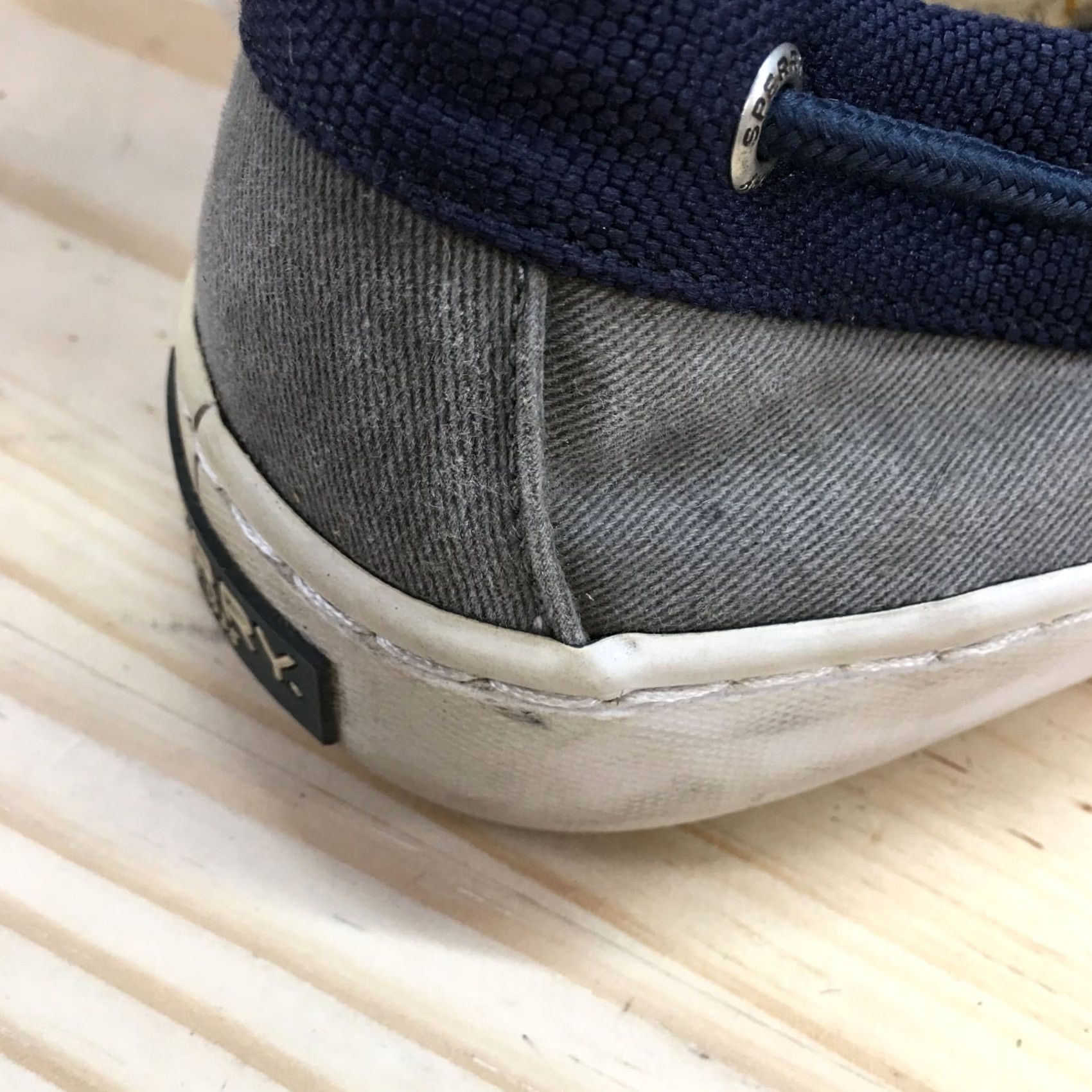 Sperry Sperry Top Sider Boat Shoes Mens 9 M Cutter 2 Eye Casual STS15303 Blue Fabric Shoes Size US M / EU 48-50 / 2 - 5 Thumbnail