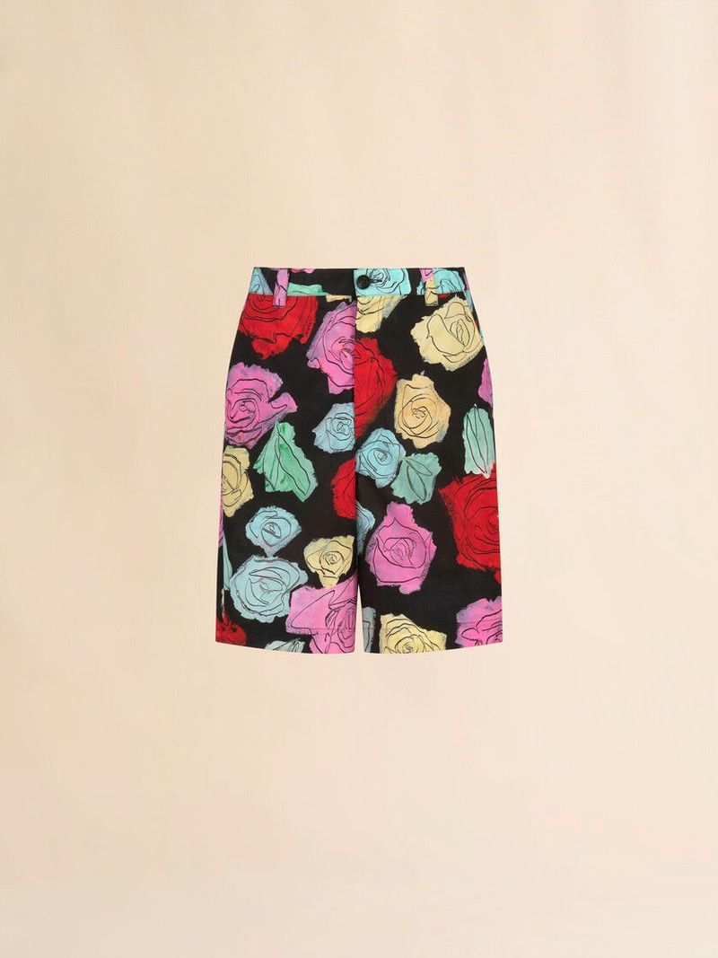 Marni o1f1d3z0326 Poplin Shorts in Multicolor Size US 30 / EU 46 - 1 Thumbnail
