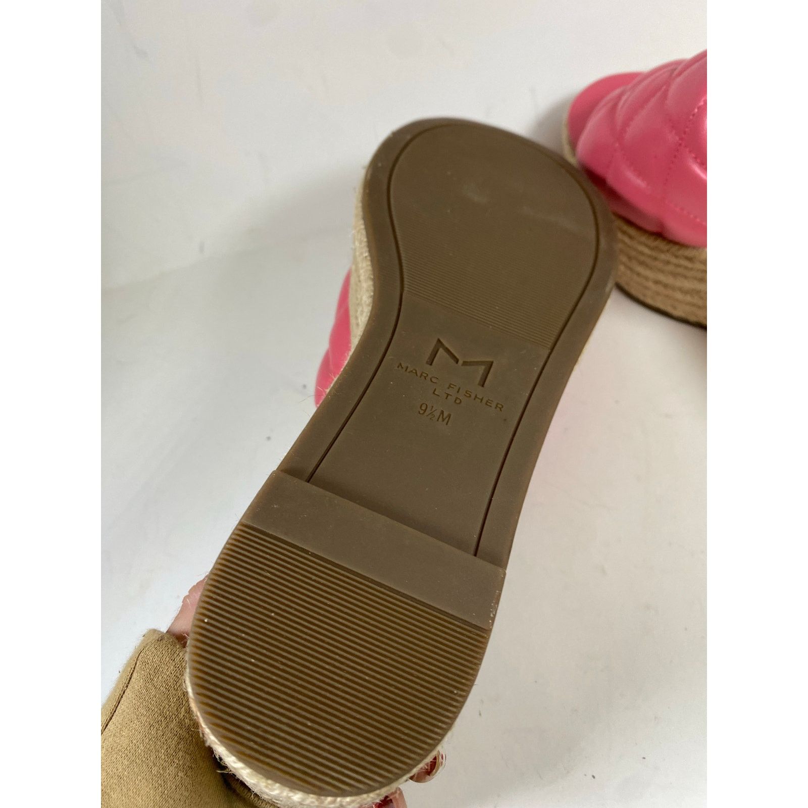 Marc Fisher Marc Fisher Espadrille Platform Sandals Pink 9.5W Size US 9.5 / IT 39.5 - 5 Thumbnail