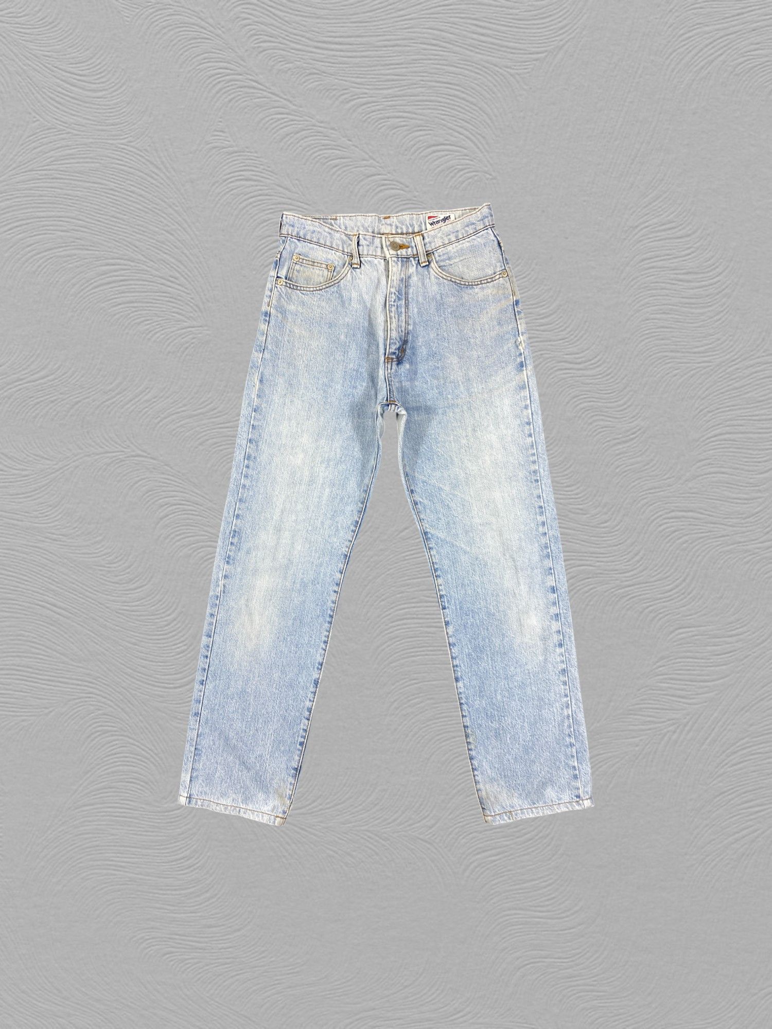 Japanese Brand Light Blue Wash Vintage Wrangler Jeans 27x28 - JN3334 Size US 27 - 1 Thumbnail