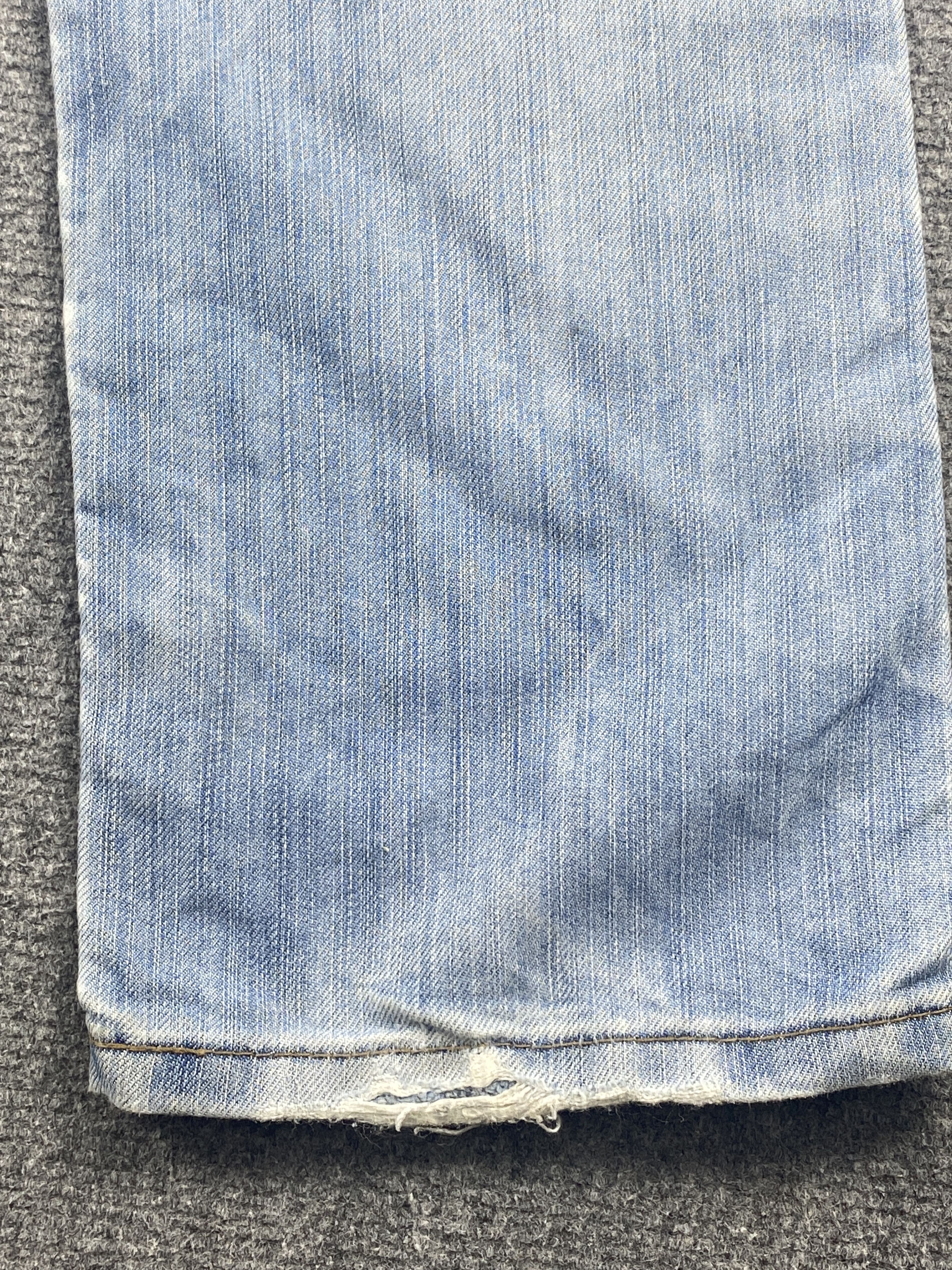 Levi's Vintage Distressed Levis 511 Light Wash Jeans 32x32 Size US 32 / EU 48 - 13 Thumbnail