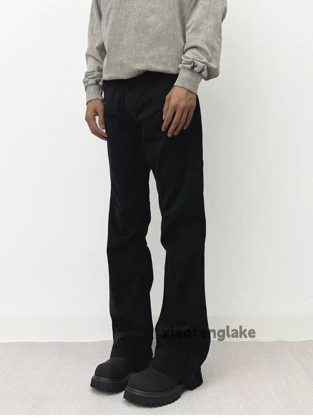 Designer × Japanese Brand × Vintage Utility skate punk grunge bootcut flared cleanfit pants Size US 28 / EU 44 - 3 Thumbnail