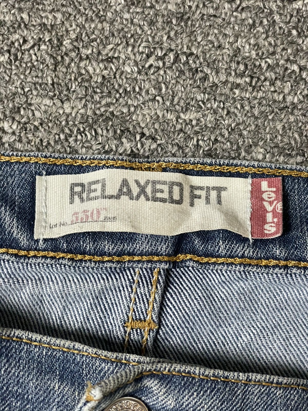 Levi's × Vintage LEVIS 550 Relaxed Fit Jeans (106) Size US 44 / EU 60 - 4 Thumbnail