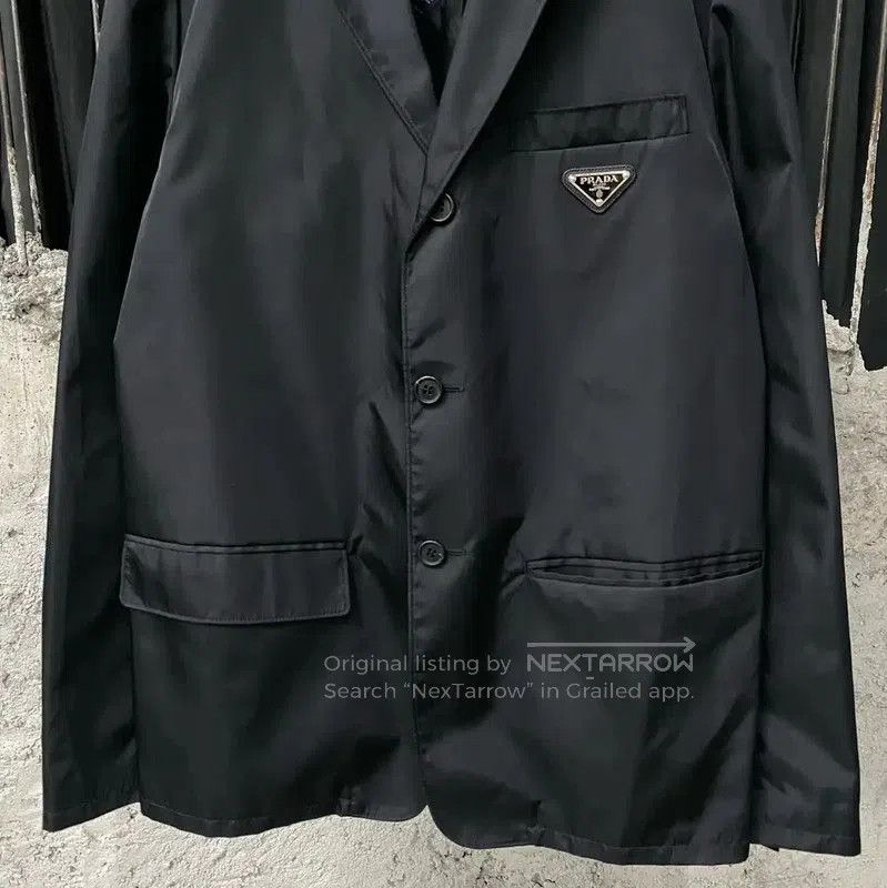 Prada Prada Black Long Sleeve Coat for Men. Size US M / EU 48-50 / 2 - 4 Thumbnail