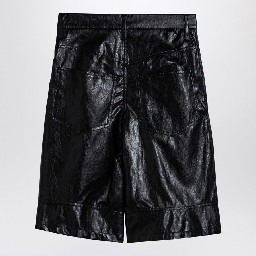 Isabel Marant Etoile o1d2blof0824 Bermuda Shorts in Black Size 27" / US 4 / IT 40 - 2 Thumbnail
