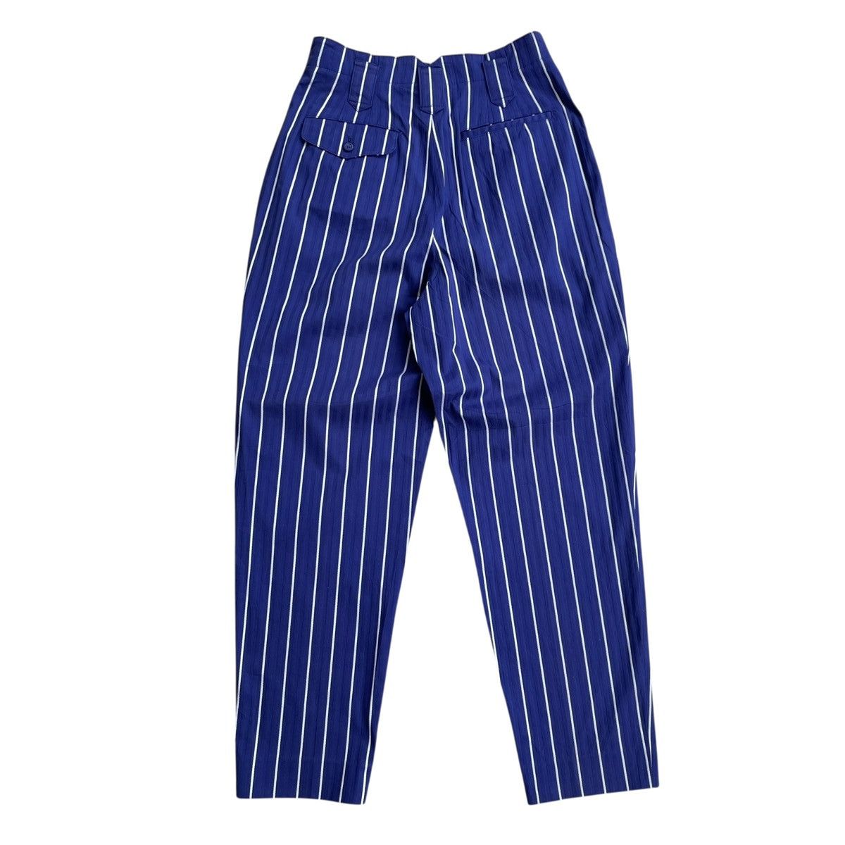 Courreges Courrèges Paris Vintage Herringbone Twill High Waist Pants Size 26" / US 2 / IT 38 - 2 Thumbnail