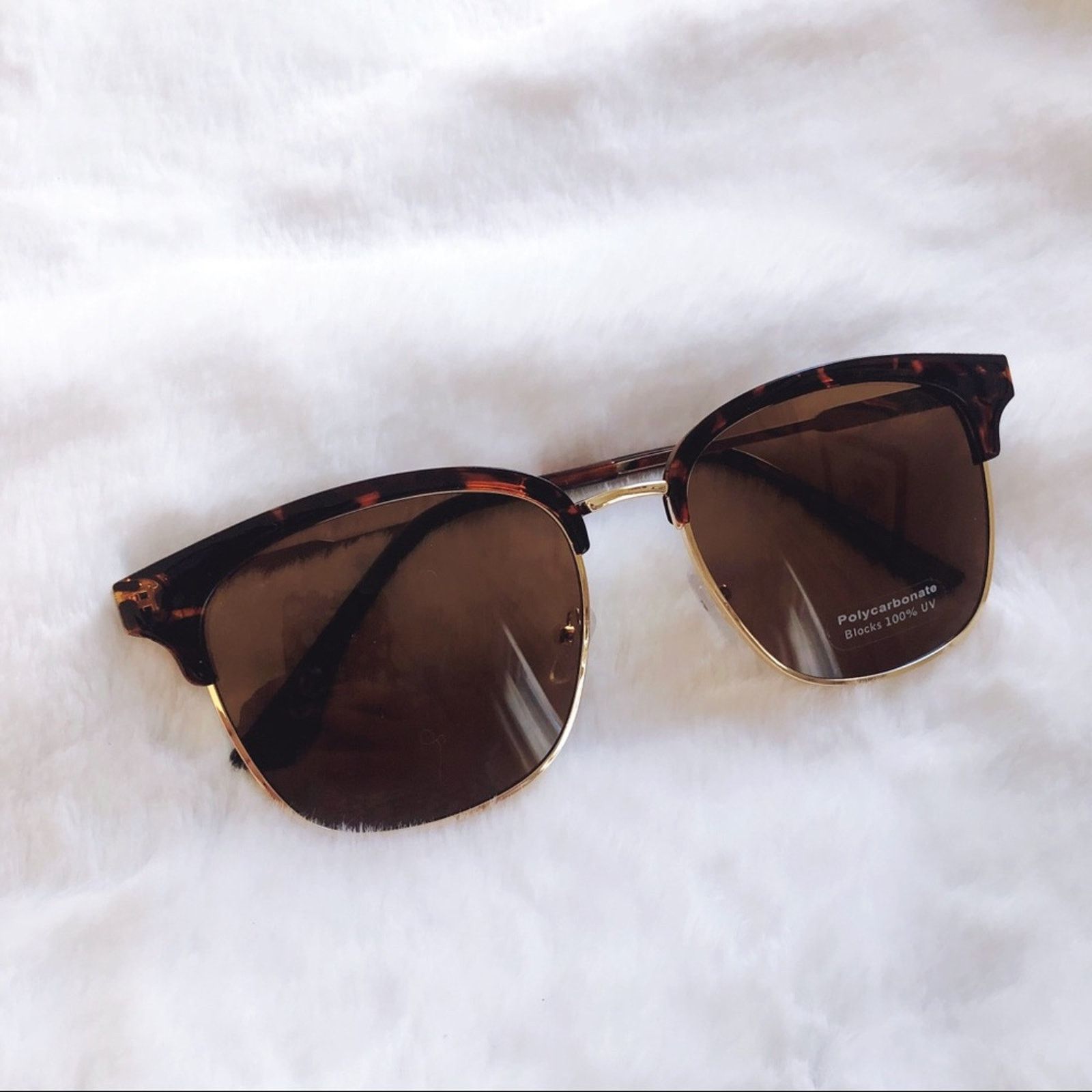Other Madox Tortoise Brown Retro Sunglasses Size ONE SIZE - 2 Thumbnail