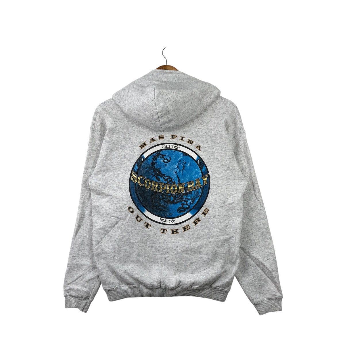 Vintage Vintage 90s SCORPION BAY Mas Fina Surfing Skateboard Hoodie Size US M / EU 48-50 / 2 - 2 Thumbnail