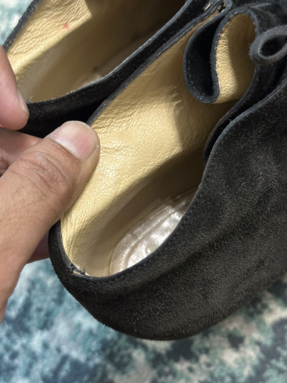 Gucci Gucci Made in Italy Black Suede Leather Ankle Boots Size US 5.5 / IT 35.5 - 17 Thumbnail