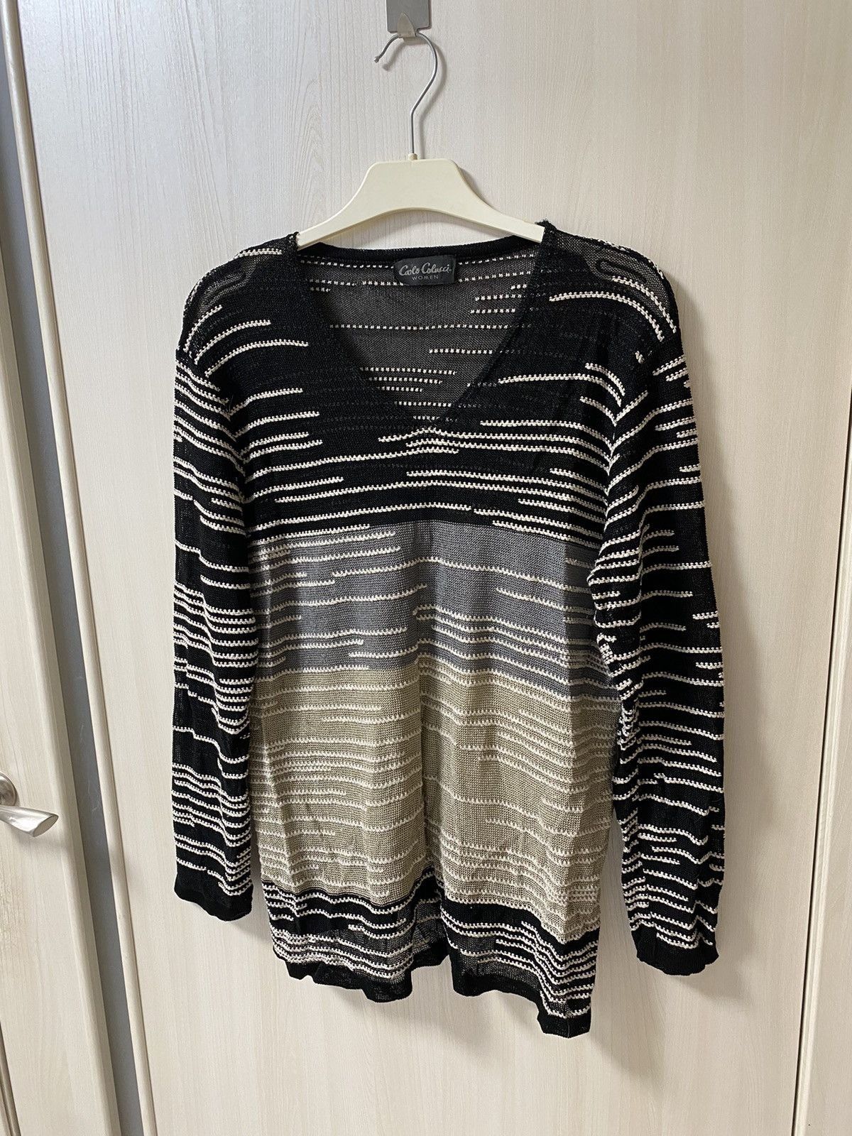 Carlo Colucci Vintage Carlo Colucci sweater blouse Size XL / US 12-14 / IT 48-50 - 2 Thumbnail