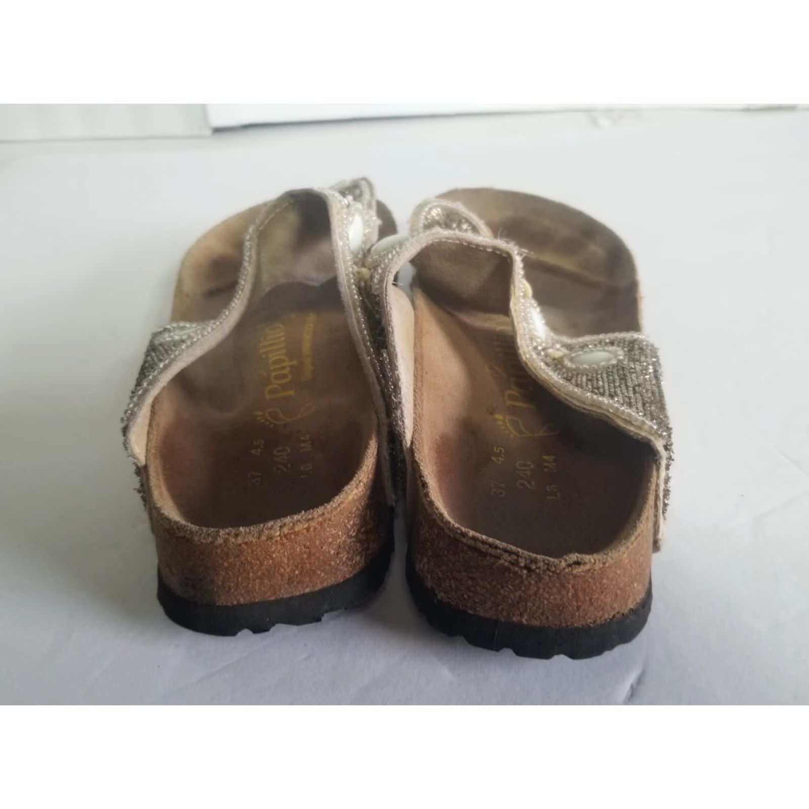 Birkenstock Papillio by Birkenstock Sandals Women Size 37 US 6 Multicolor Animal Print Birko-Flor Buckle Gizeh Orthopedic Shoes Size US 6 / IT 36 - 3 Thumbnail