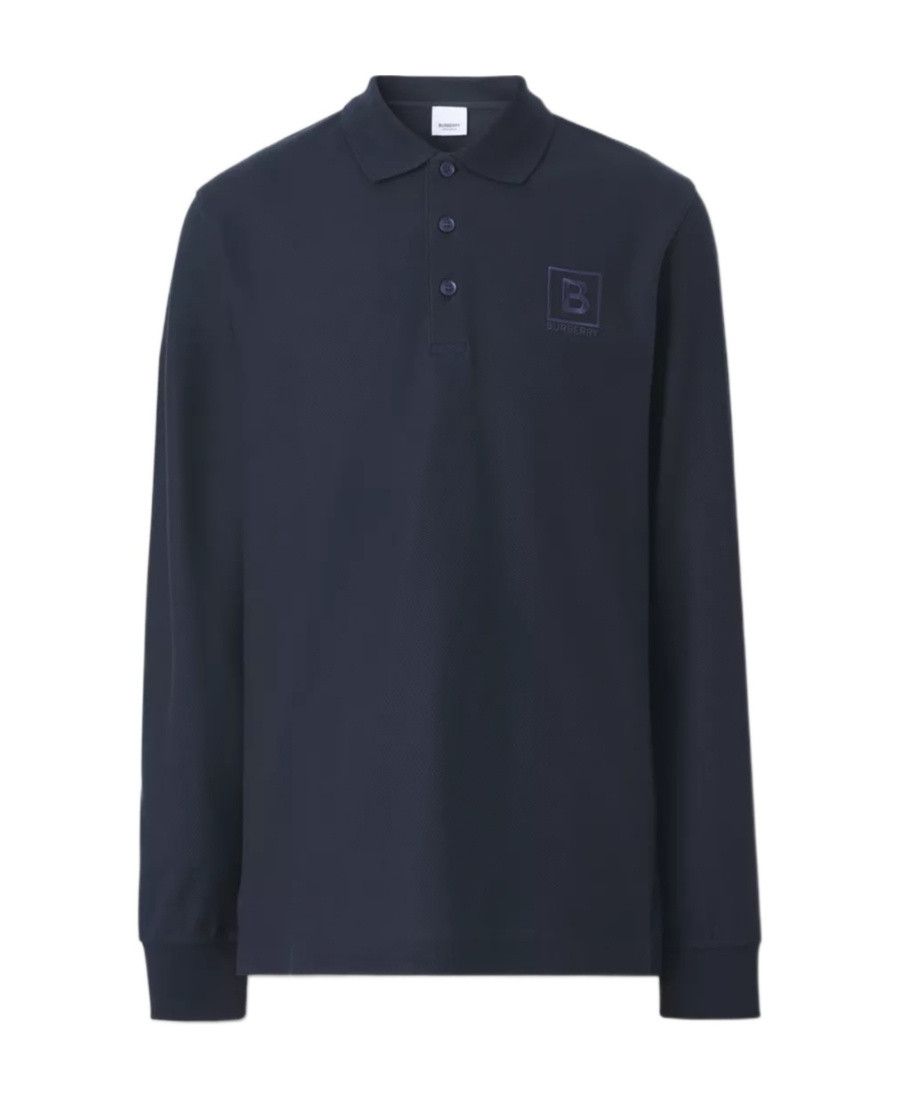 Burberry o1w1db10326 Long Sleeve Polo Shirt in Blue Size US XL / EU 56 / 4 - 1 Preview