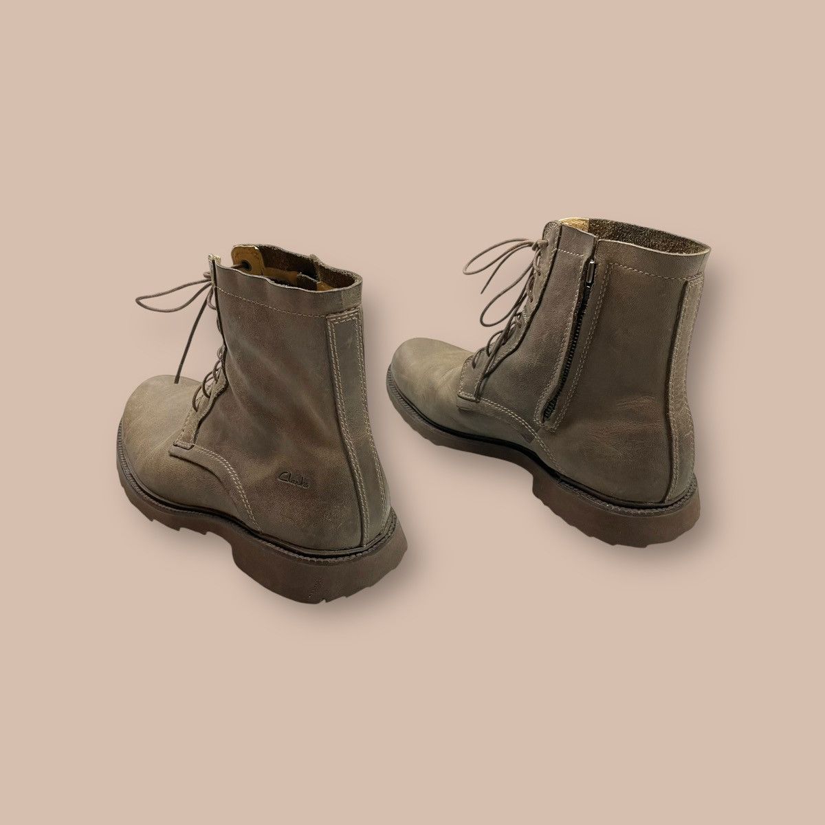Clarks Clarks Zippers Lace-Up Combat Boots Size US 9 / EU 42 - 5 Thumbnail