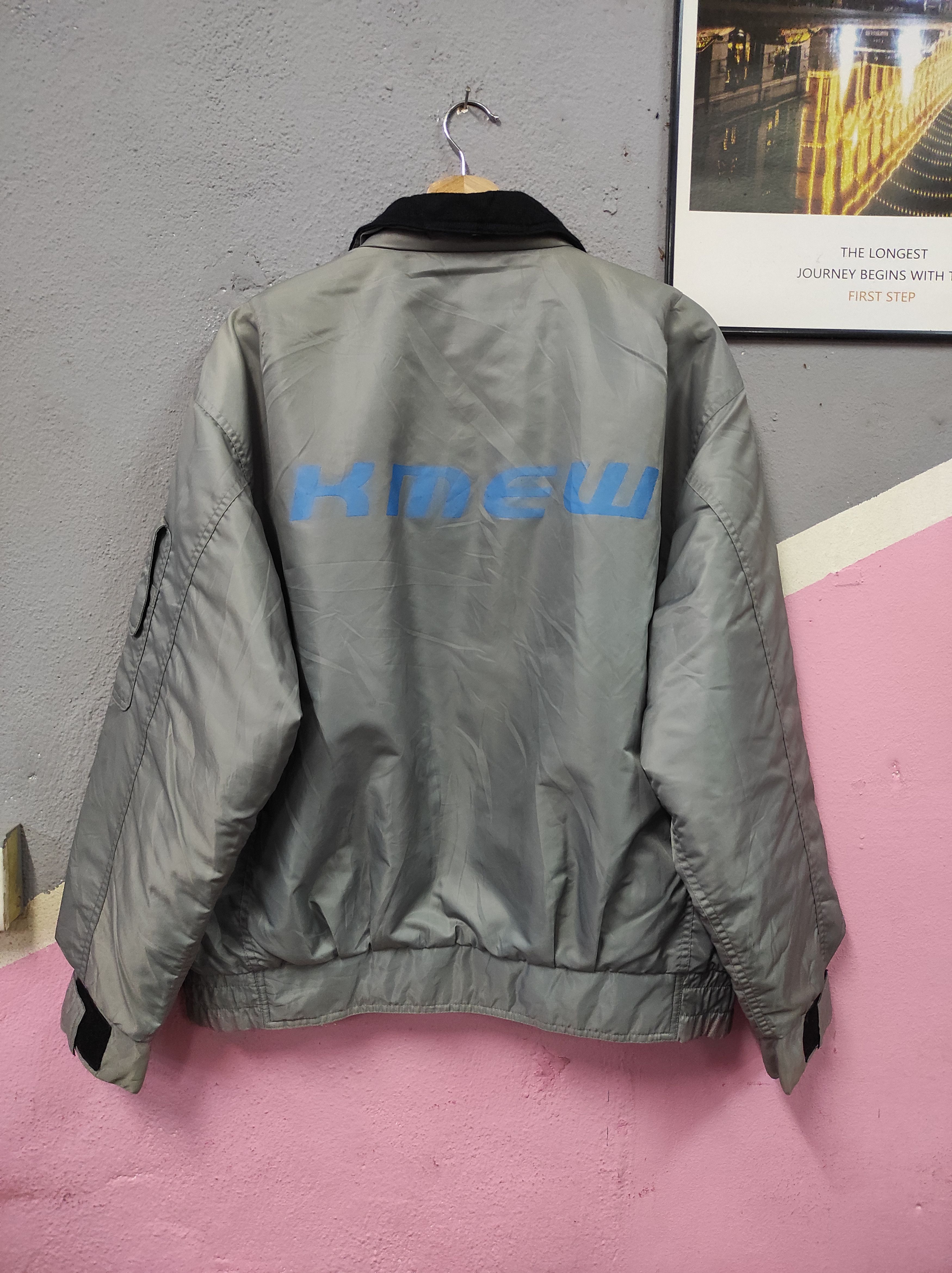 Hunter × Japanese Brand LONELY WOLF KMEW BOMBER JACKET FADED Size US L / EU 52-54 / 3 - 1 Thumbnail