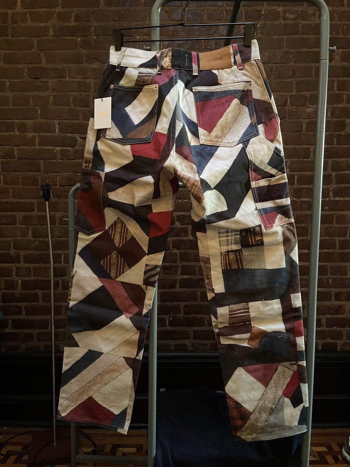 Aime Leon Dore ALD Quilt Print Double Knee Pant Size US 30 / EU 46 - 2 Thumbnail