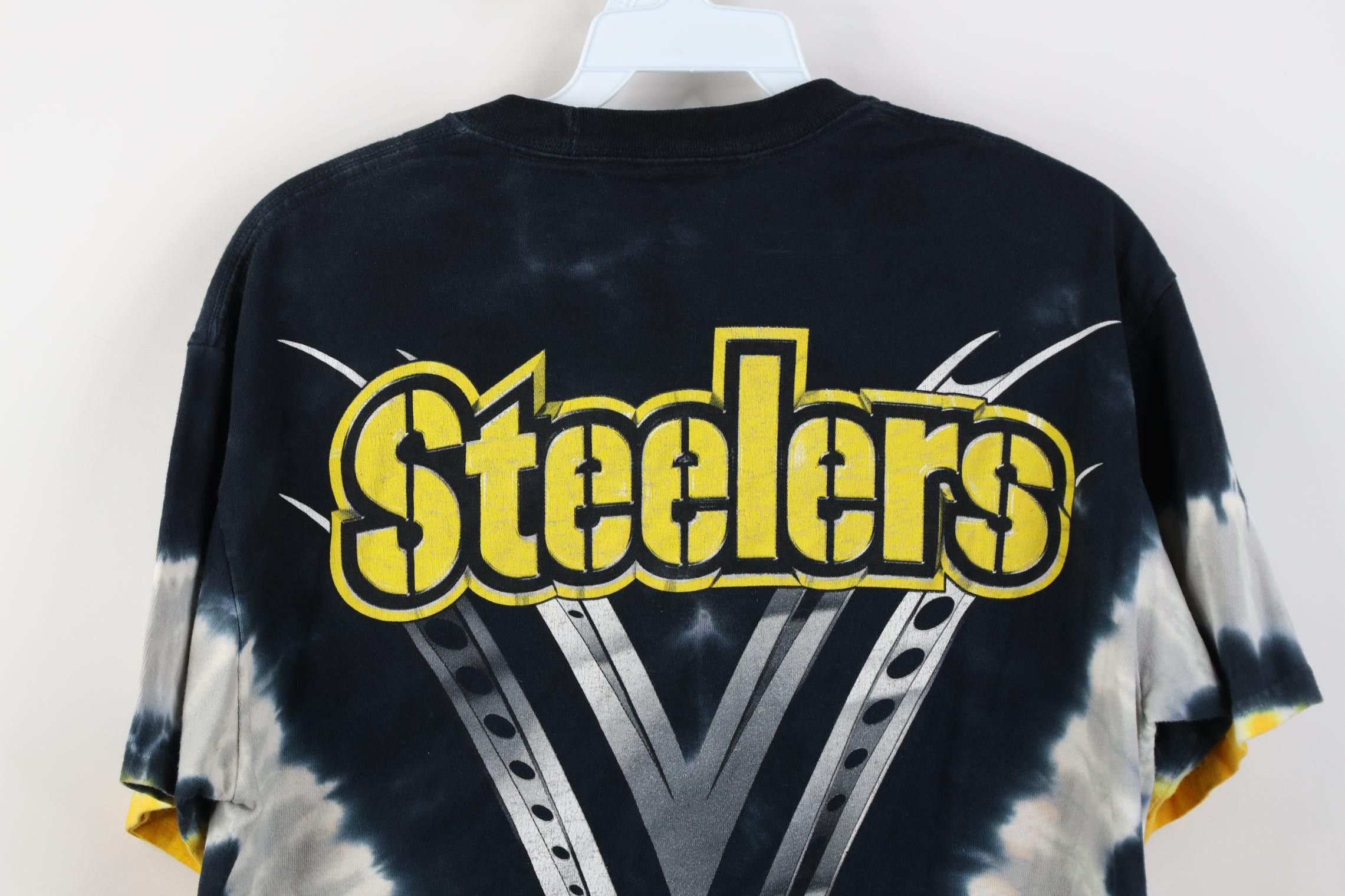 Majestic Vintage Y2K Majestic Pittsburgh Steelers Football T-Shirt Size US M / EU 48-50 / 2 - 10 Thumbnail