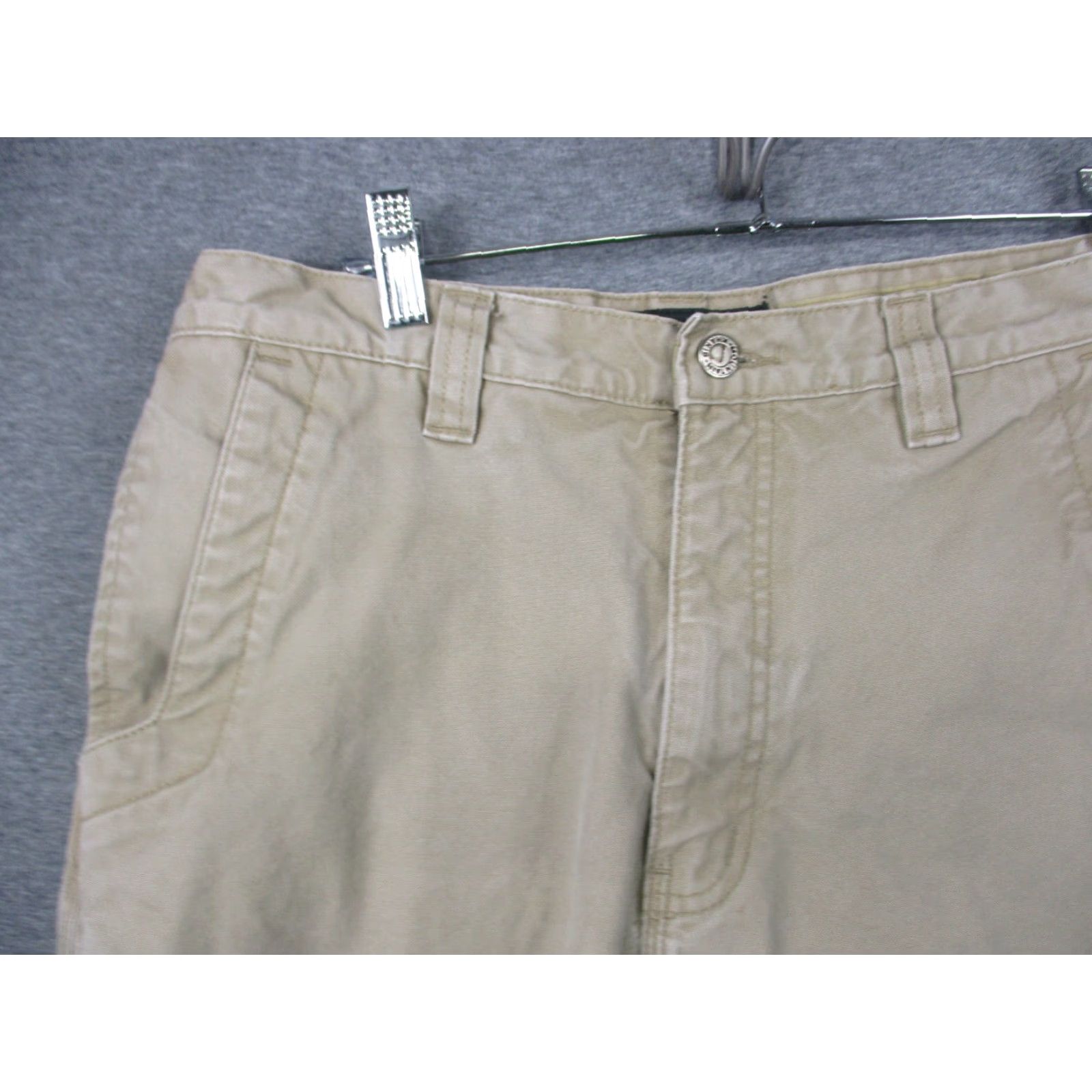 Mountain Khakis Mountain Khakis Duck Canvas Pants 32x33 Beige Outdoor Work Khakis Size US 32 / EU 48 - 2 Thumbnail