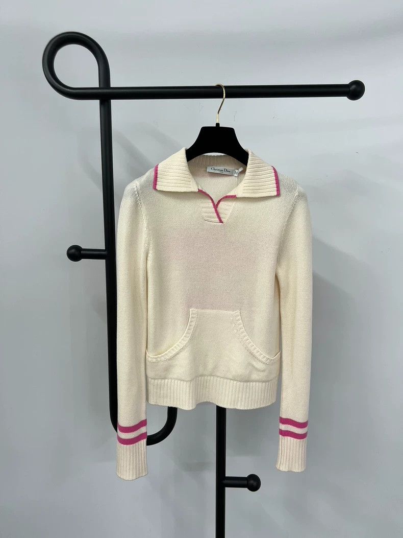 Dior Vibe Star Collar Cashmere Sweater - dmc