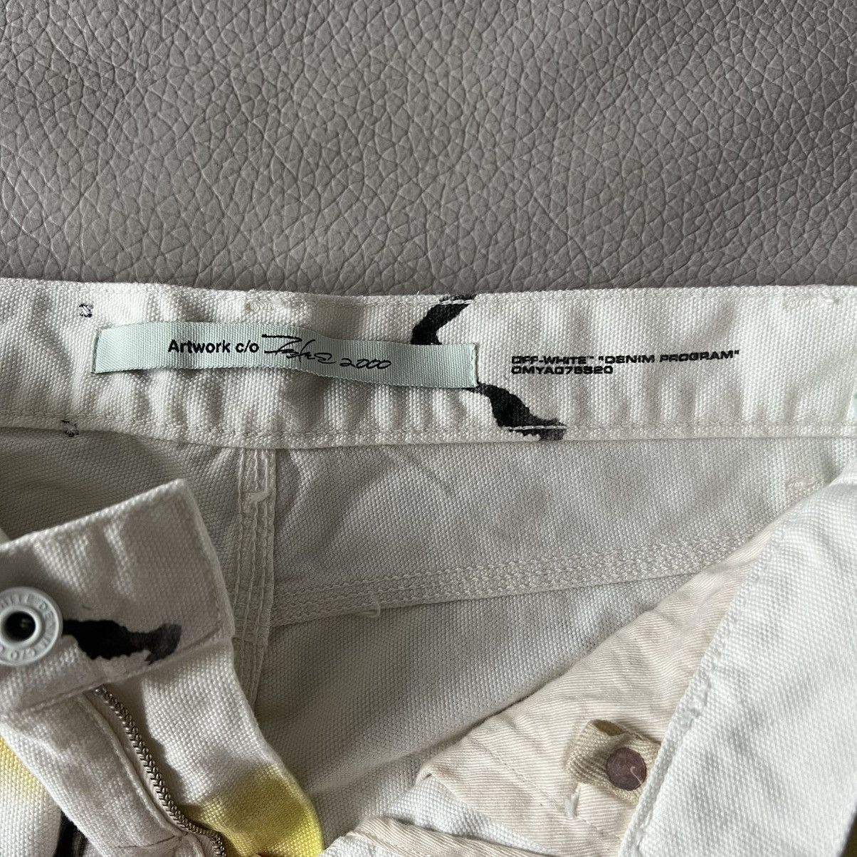 Futura × Off-White Off-White C/O Virgil Abloh X Futura denim carpenter pants Size US 30 / EU 46 - 3 Thumbnail