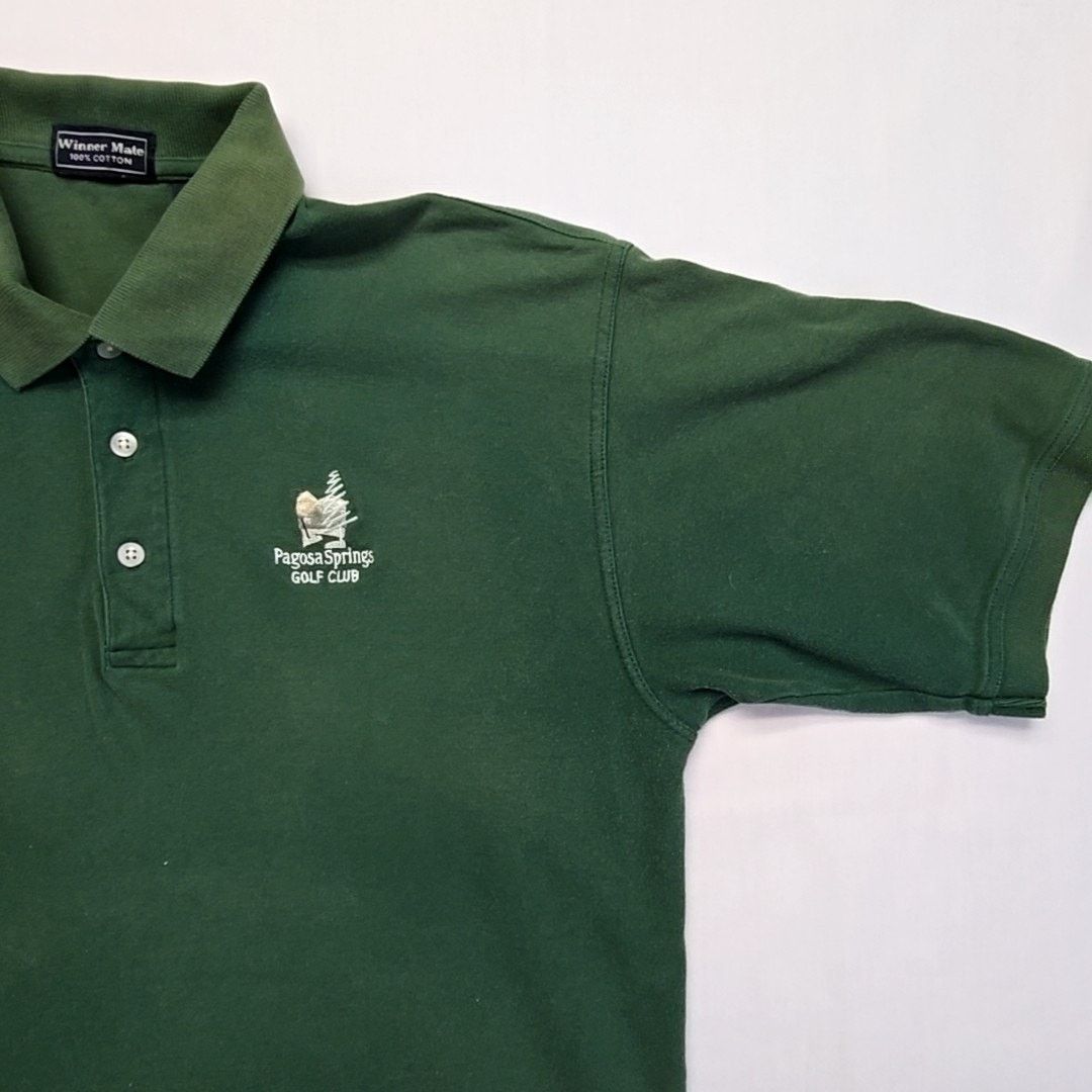 Other Colorado Pagosa Springs Golf Club Polo Green Mens L Shirt Size US L / EU 52-54 / 3 - 2 Thumbnail