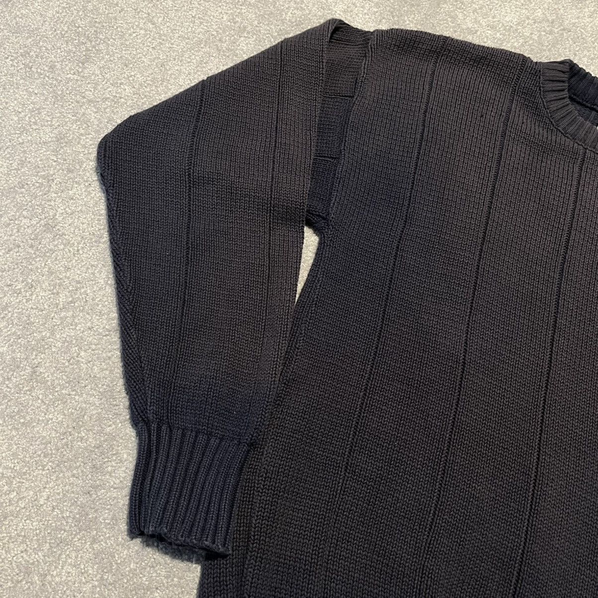 Lacoste Vintage 90s Izod Lacoste Faded Navy Small Basic Logo Sweater Size US L / EU 52-54 / 3 - 4 Thumbnail
