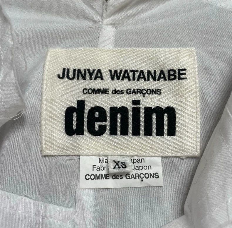 Comme des Garcons Comme Des Garcons White ruffled irregular long-sleeved shi Size XS / US 0-2 / IT 36-38 - 6 Thumbnail
