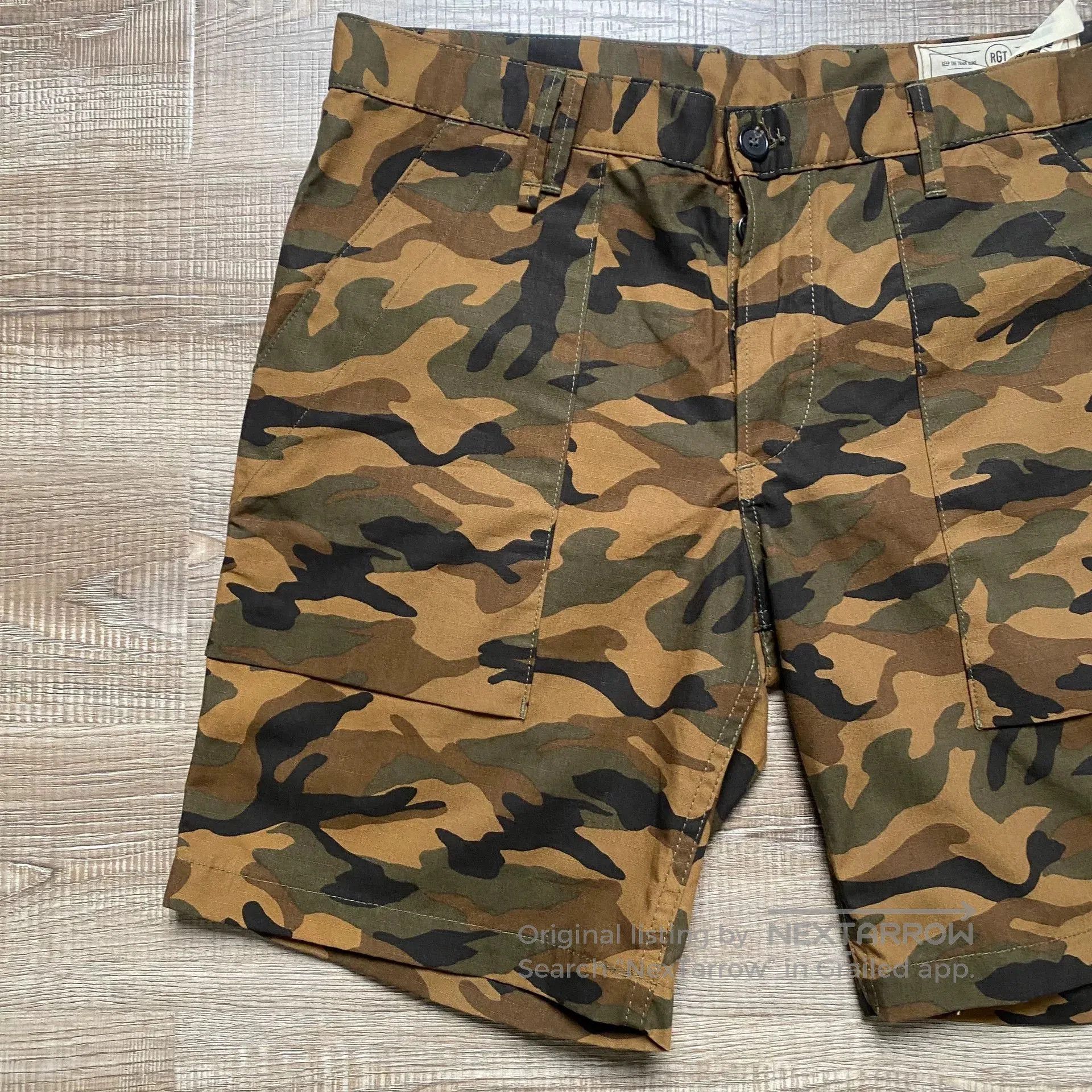 Other RGT Camouflage Cotton Ripstop Vintage Shorts. Size US 34 / EU 50 - 2 Thumbnail