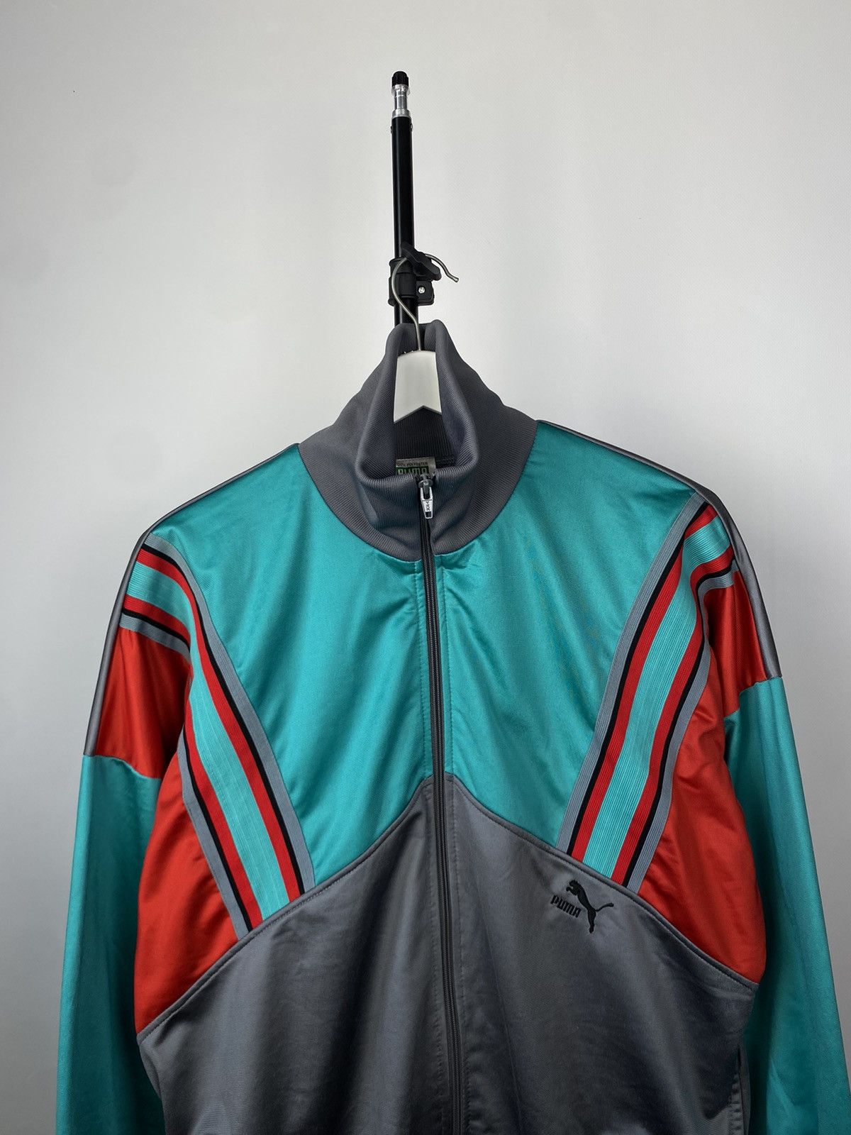 Rare Multicolour Puma retro jacket 80s - 90s