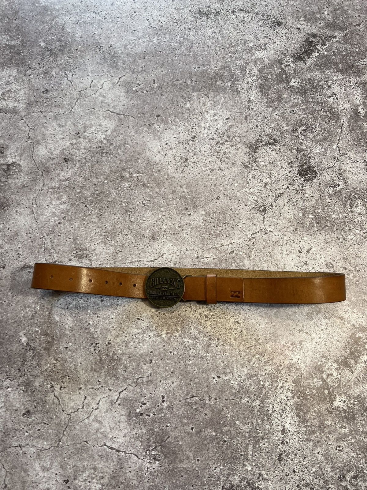 Billabong × Vintage Vintage Belt Billabong Archival Leather Y2k Style Size ONE SIZE - 3 Thumbnail