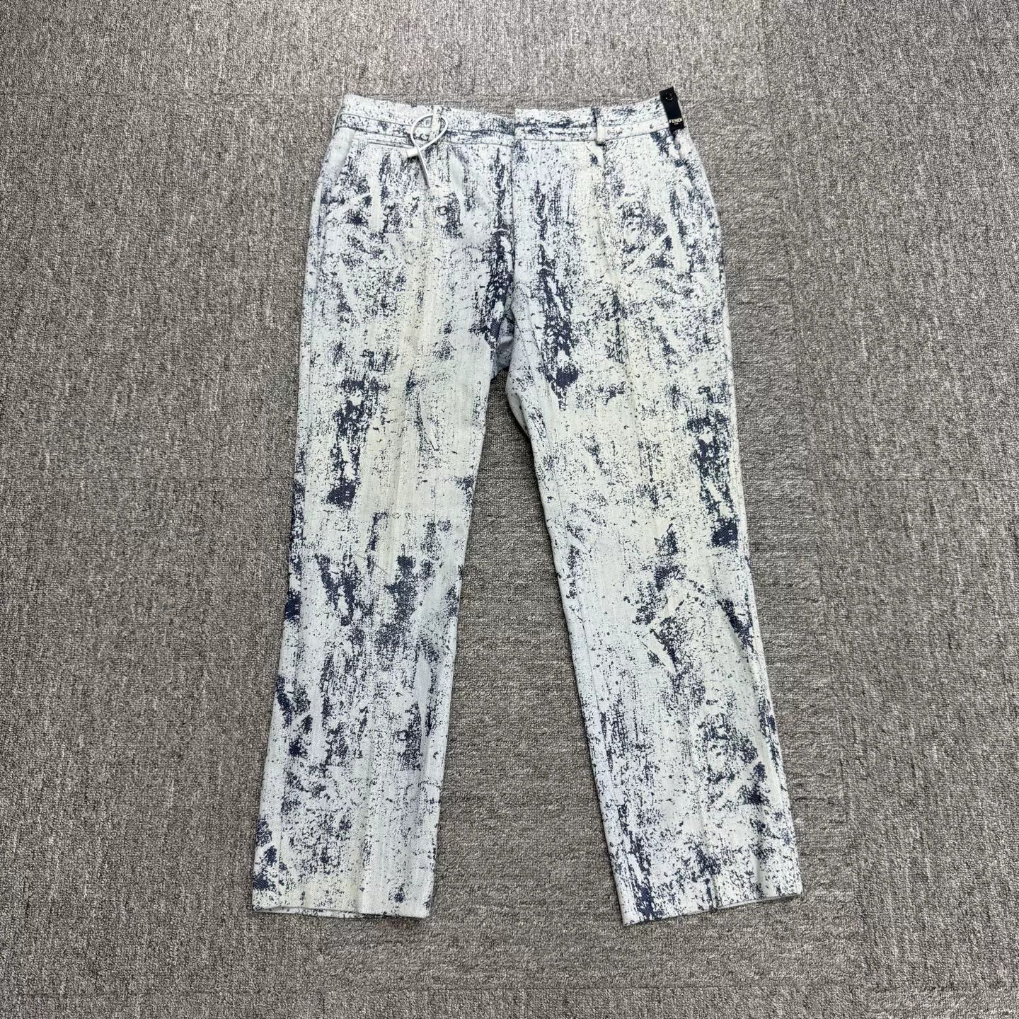 Fendi Fendi Tie-Dye Denim Jeans Size US 32 / EU 48 - 1 Thumbnail