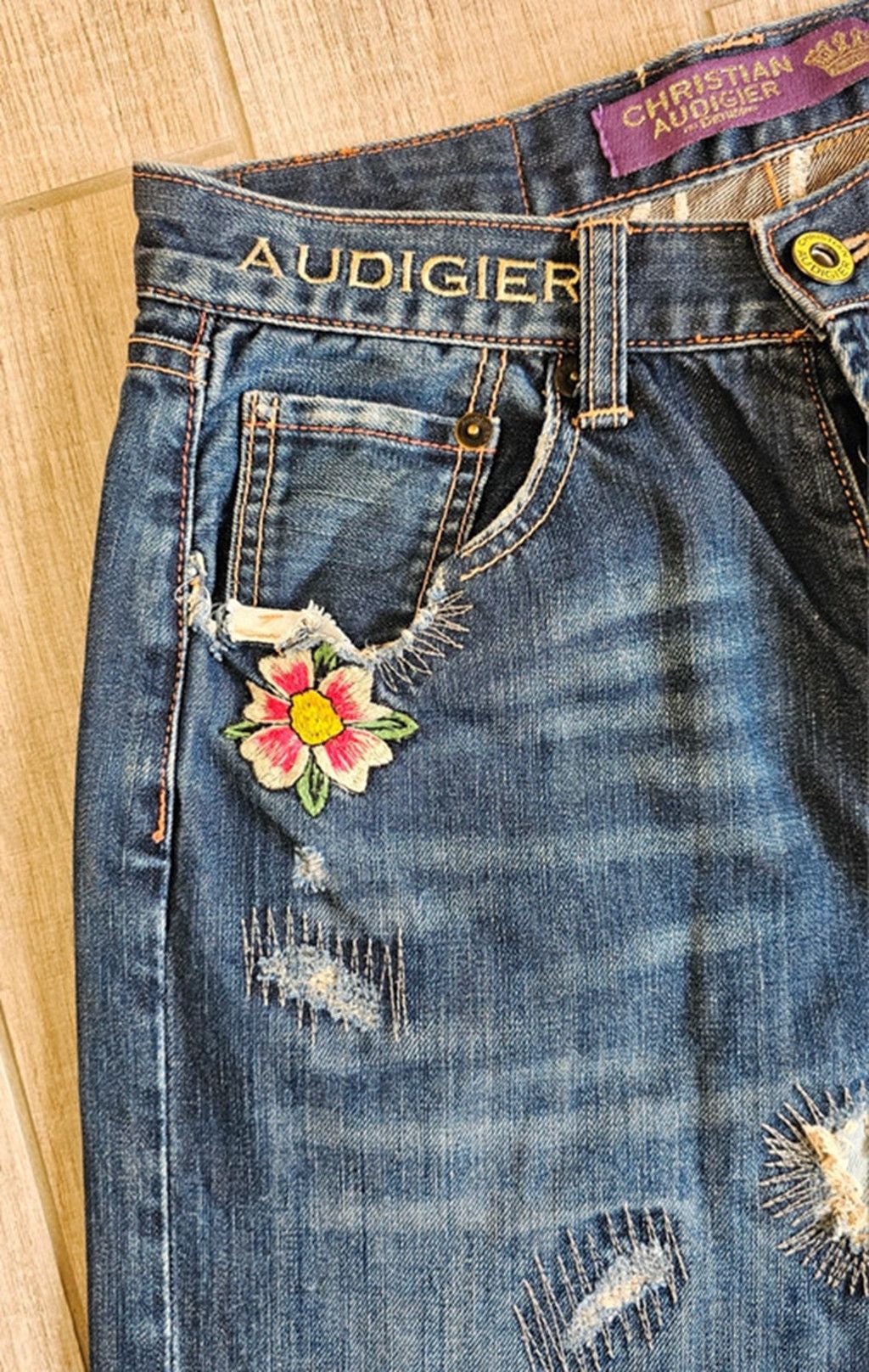 Christian Audigier Christian Audigier Baggy Jeans Size US 30 / EU 46 - 4 Thumbnail