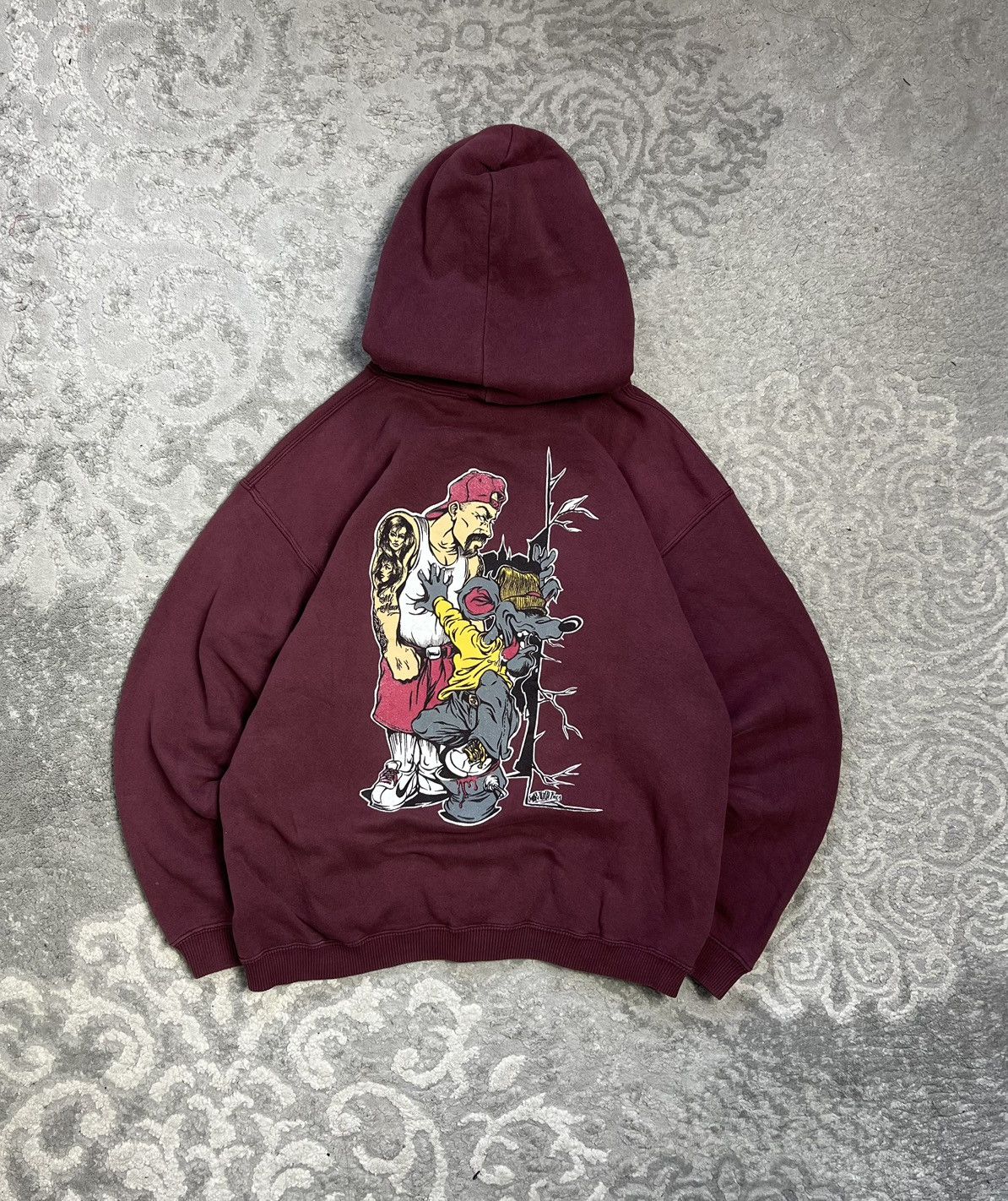 Other Rare Hoodie Sucker Brand Skateboard Vintage 90’s Hip Hip Rap Size US L / EU 52-54 / 3 - 1 Thumbnail