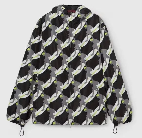 Gucci o1la5ras0426 Printed Technical Poplin Zip Jacket Size US L / EU 52-54 / 3 - 1 Thumbnail