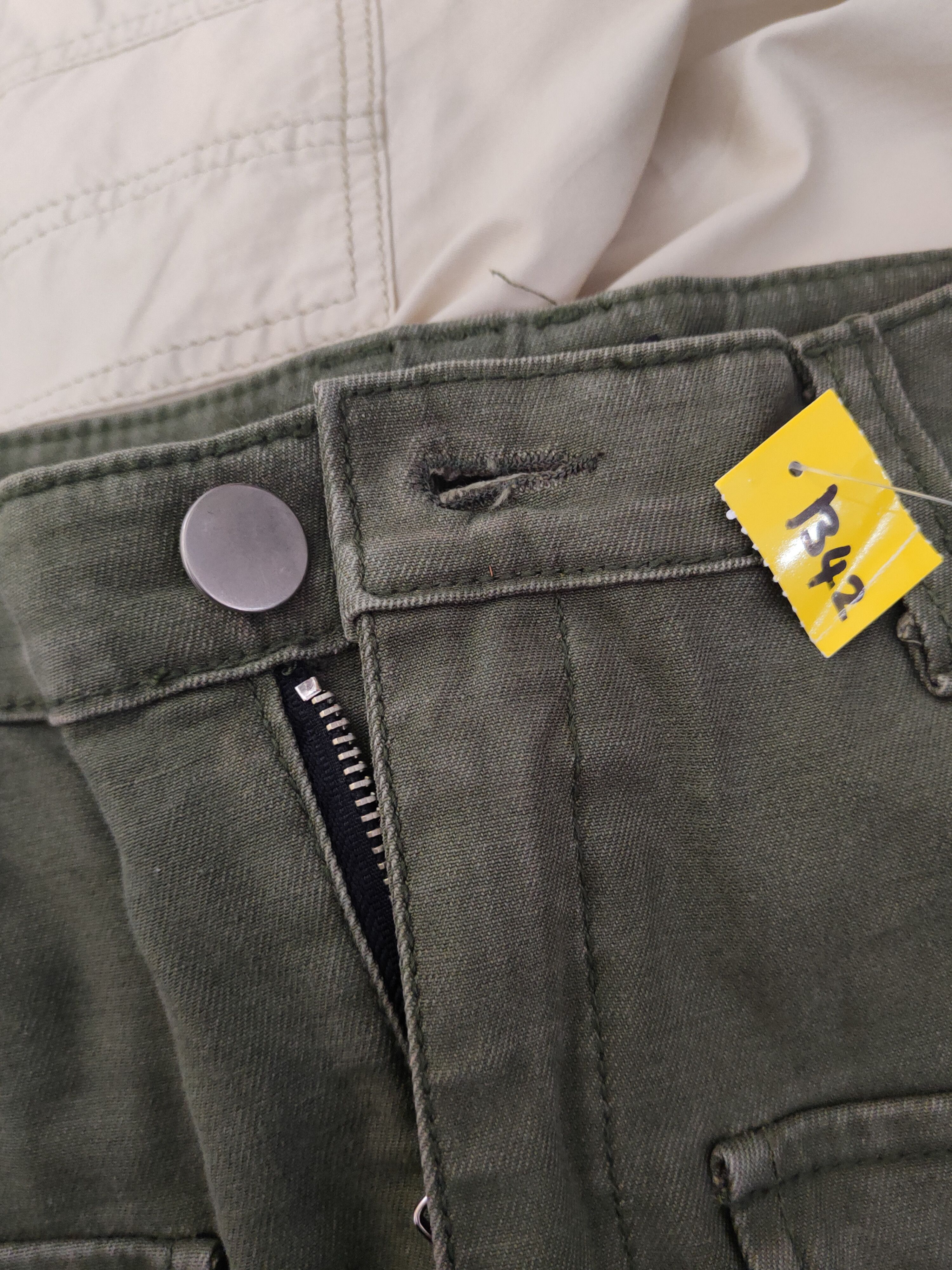 Japanese Brand DL Example bush Green Multipocket Tactical Cargo Pants #1342 Size US 33 - 15 Thumbnail
