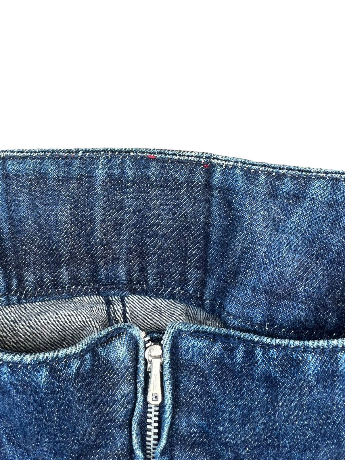 Vintage Vintage Yuji Yamada Furnishings Cinch Back Denim Jeans Size US 30 / EU 46 - 6 Thumbnail