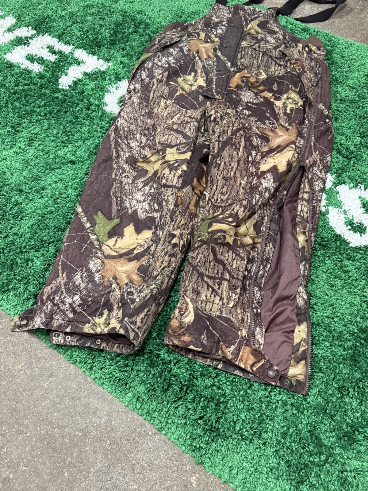 Cabelas Cabelas Tree Leaves Camo Overalls XL Size US 36 / EU 52 - 2 Thumbnail