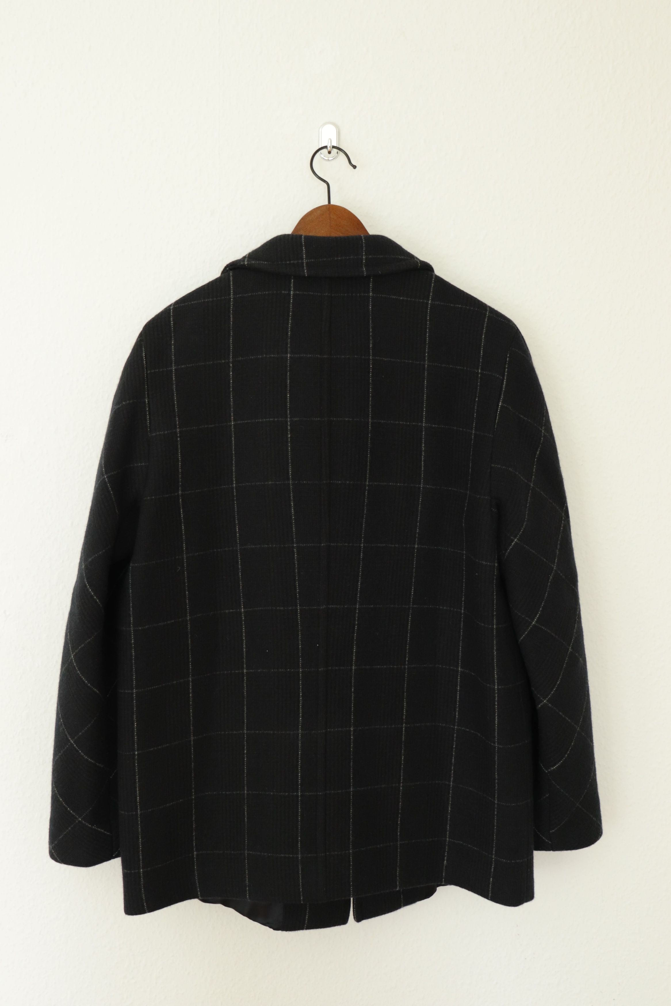 Anglo-Italian Three Bucket Pocket Jacket in Windowpane Check Size US S / EU 44-46 / 1 - 2 Thumbnail