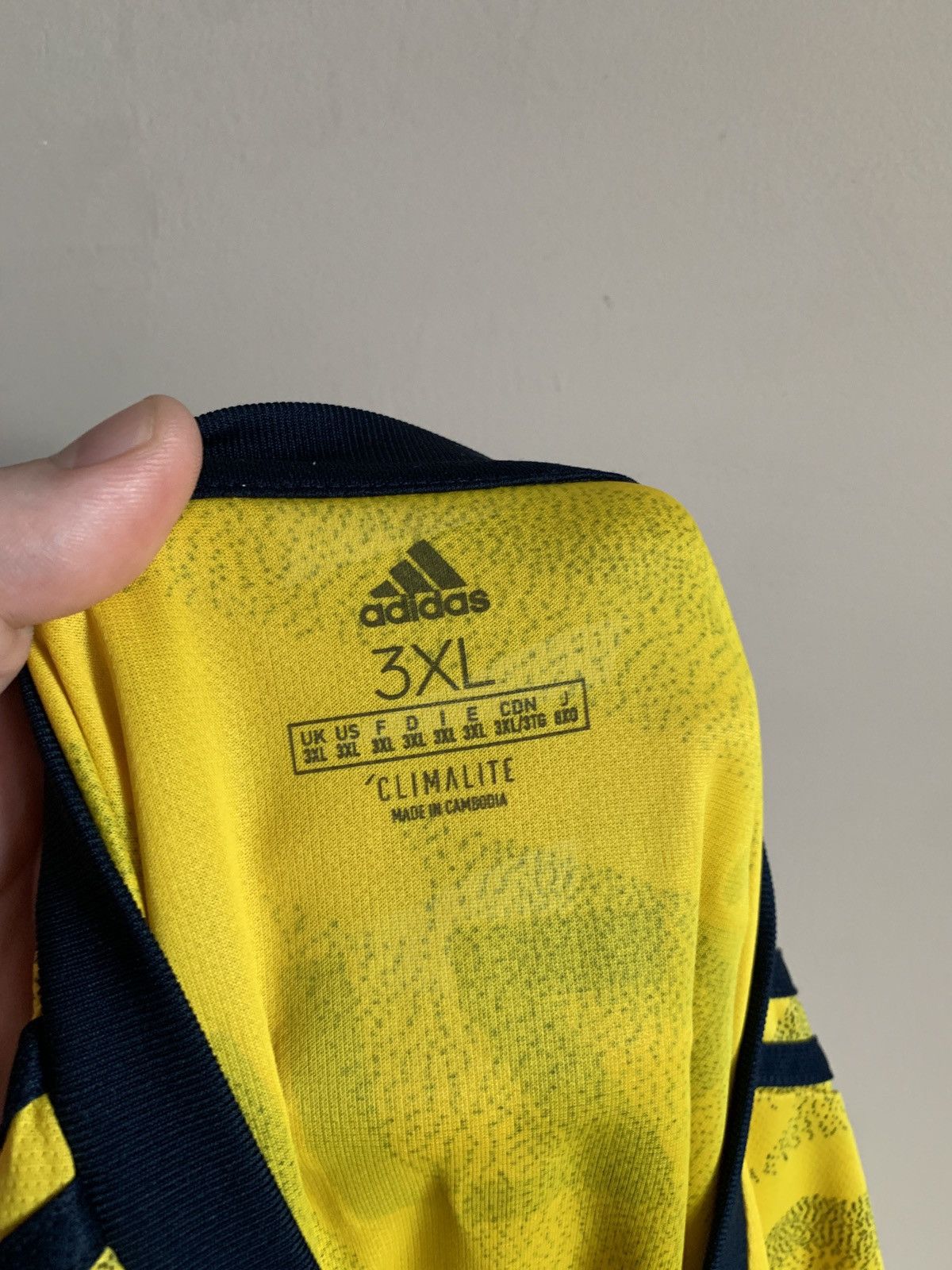 Adidas Arsenal London Football Shirt Adidas Soccer Sz 3XL OZIL #10 Size US XXL / EU 58 / 5 - 14 Thumbnail