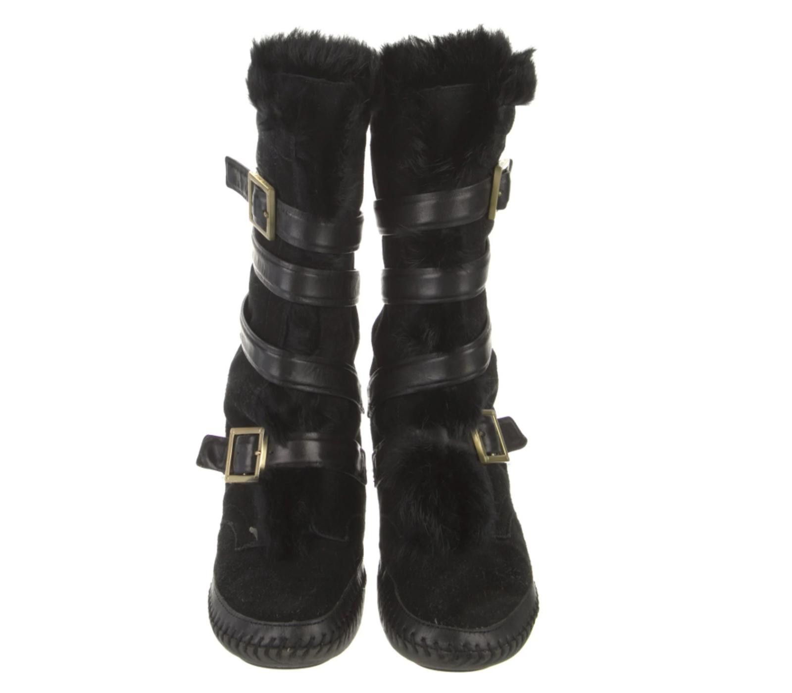 Other Tory Burch Suede Lace-Up Boots Women's Size: 5 Size US 5 / IT 35 - 3 Thumbnail