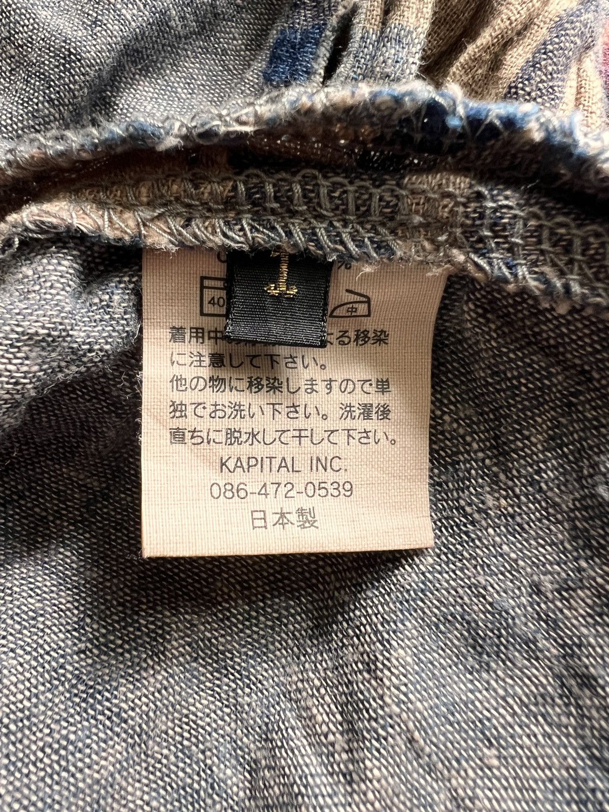 Kapital Kapital Checkered Poncho Button Up Shirt Size US S / EU 44-46 / 1 - 23 Thumbnail