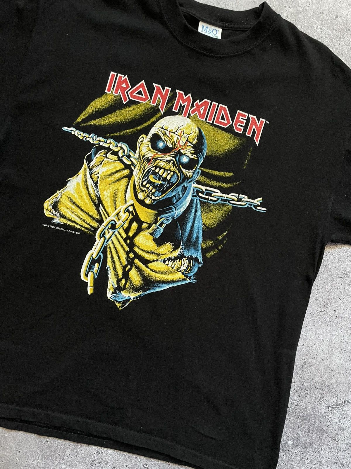 Band Tees Vintage Iron Maiden Piece of mind 2003 big logo band tee Size US XL / EU 56 / 4 - 2 Thumbnail
