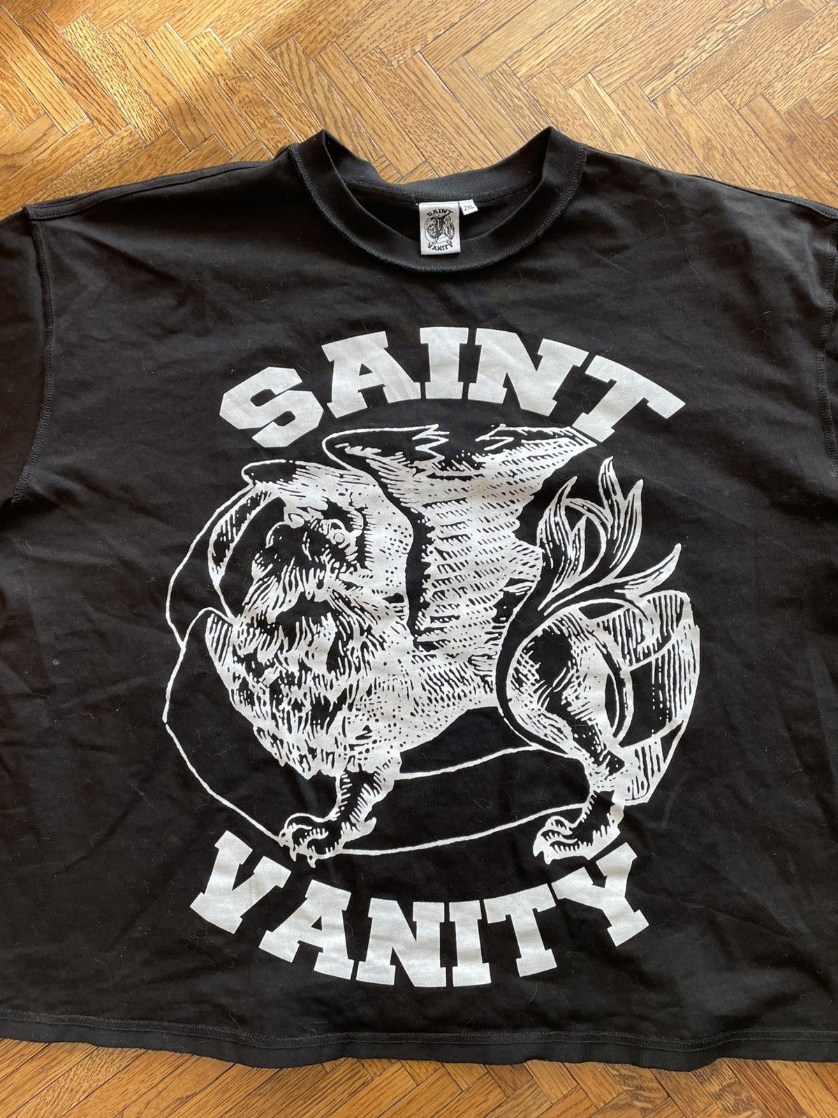 Saint Vanity Saint Vanity Black Tee Size US XXL / EU 58 / 5 - 2 Thumbnail