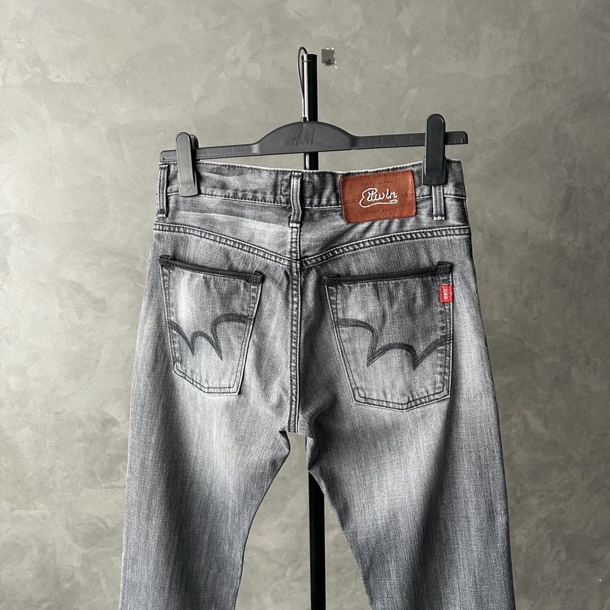 Edwin Vintage Edwin Blue Trip Washed Distressed Jeans Size US 30 / EU 46 - 3 Thumbnail