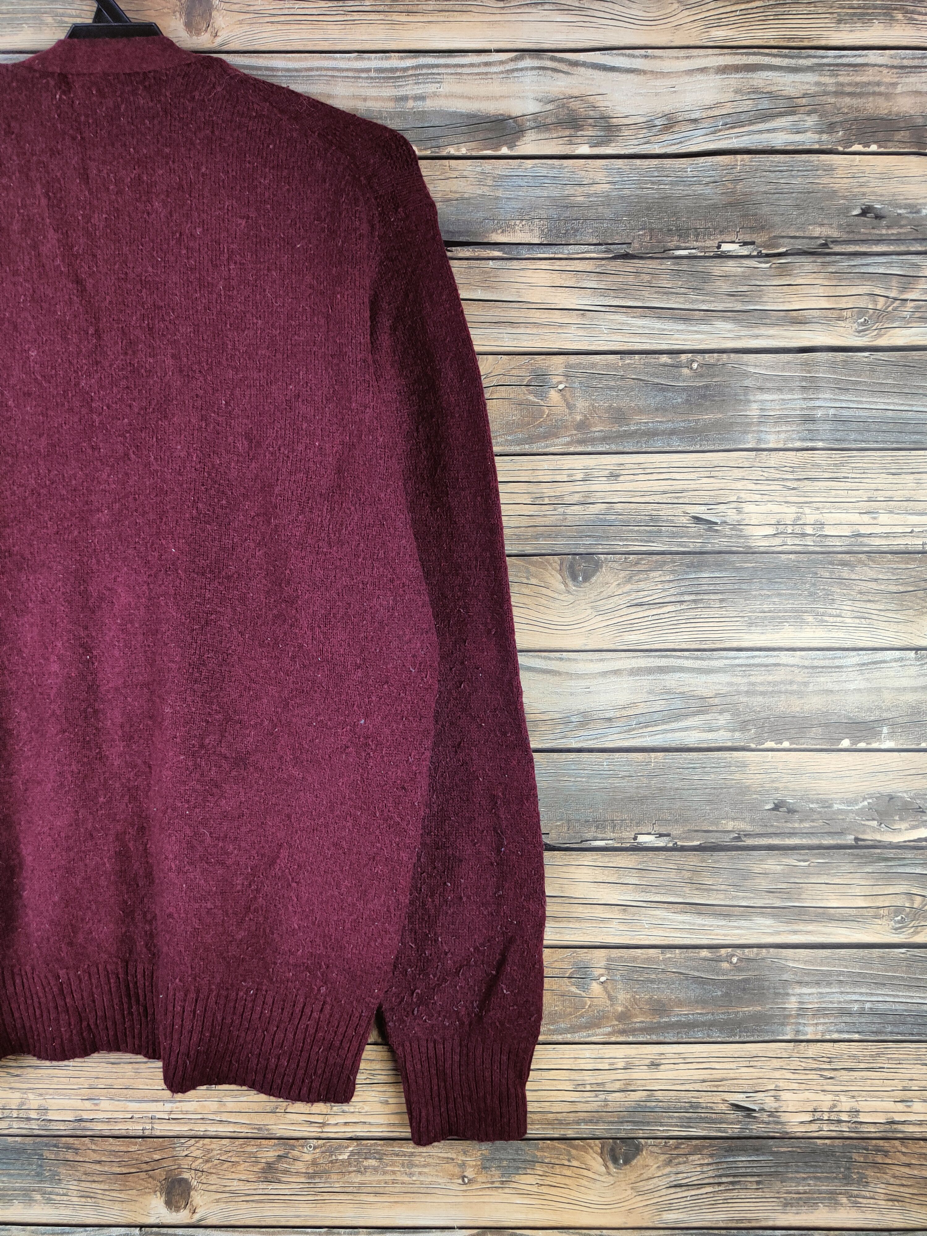 Playboy DL Vip Playboy Dark Purple Knitwear Cardigans #46-524 Size US L / EU 52-54 / 3 - 11 Thumbnail